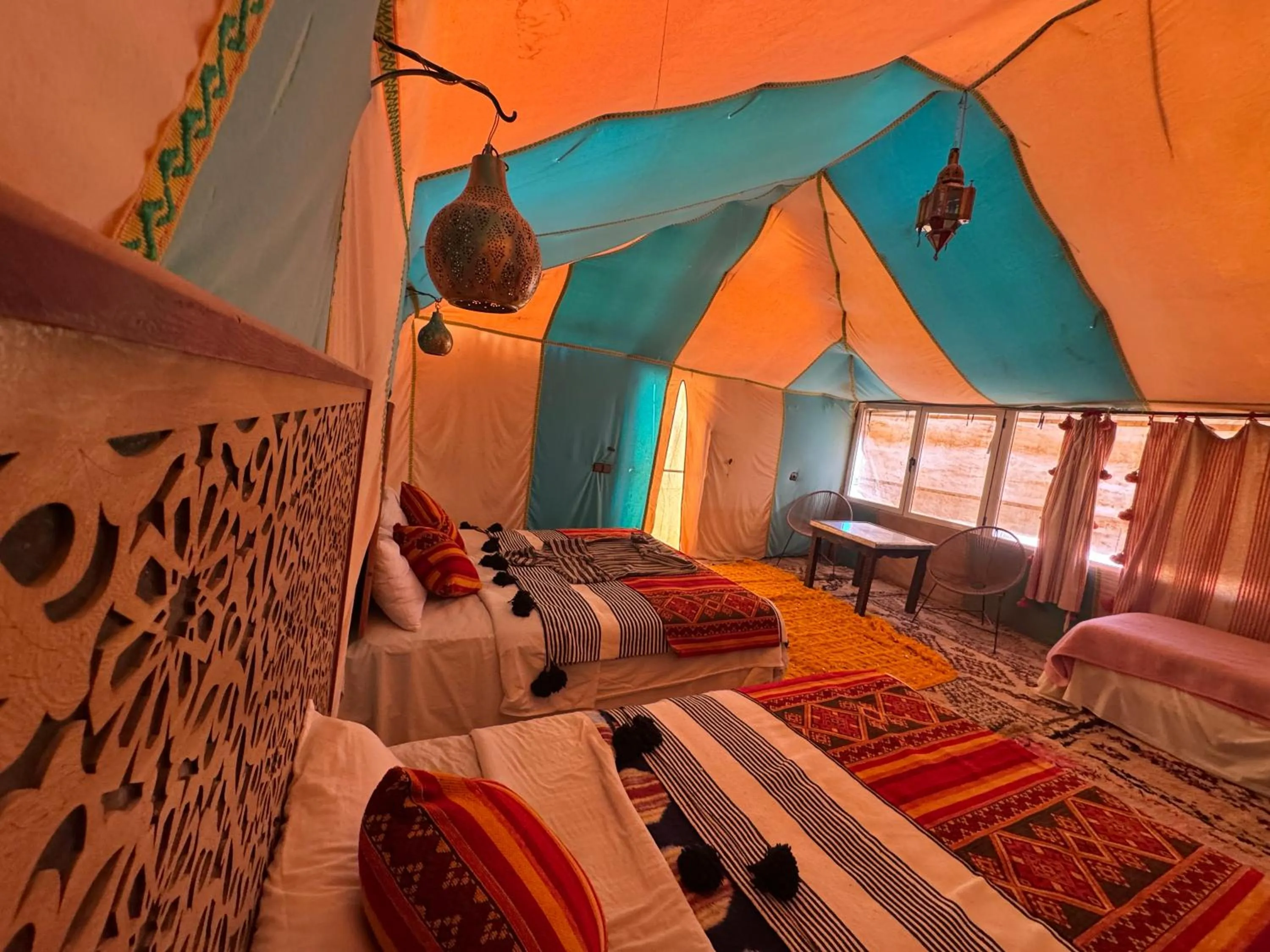 Bed in Hotel ksar merzouga