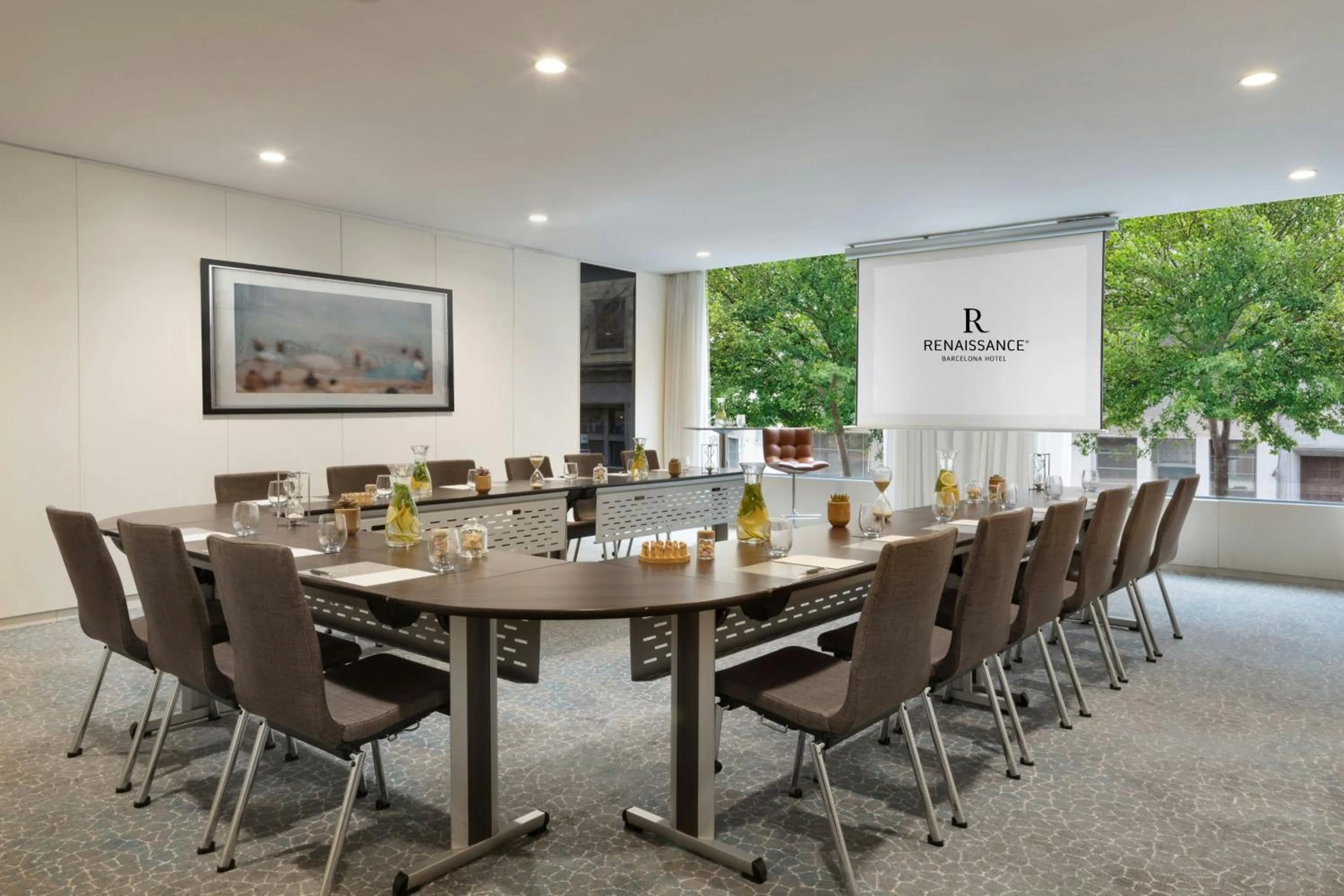 Meeting/conference room in Renaissance Barcelona Hotel