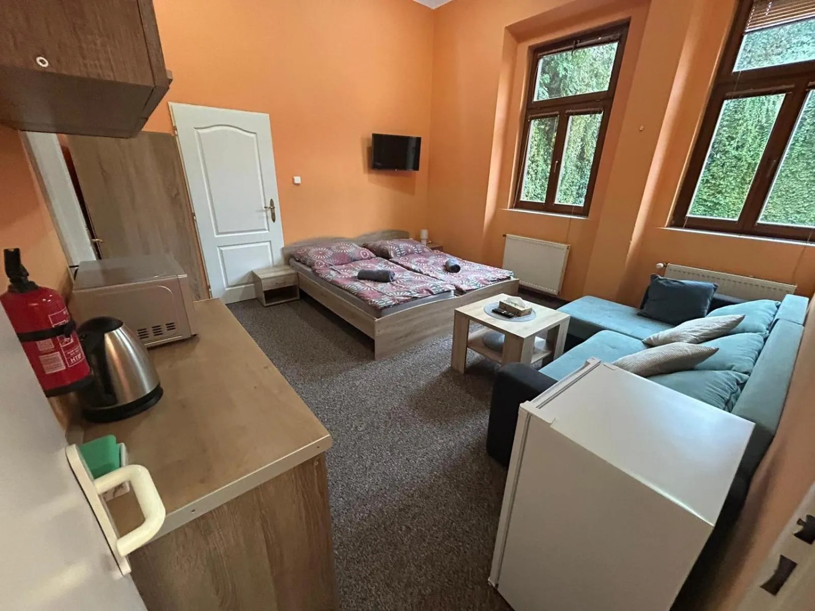 Bed in Thermal Apartments