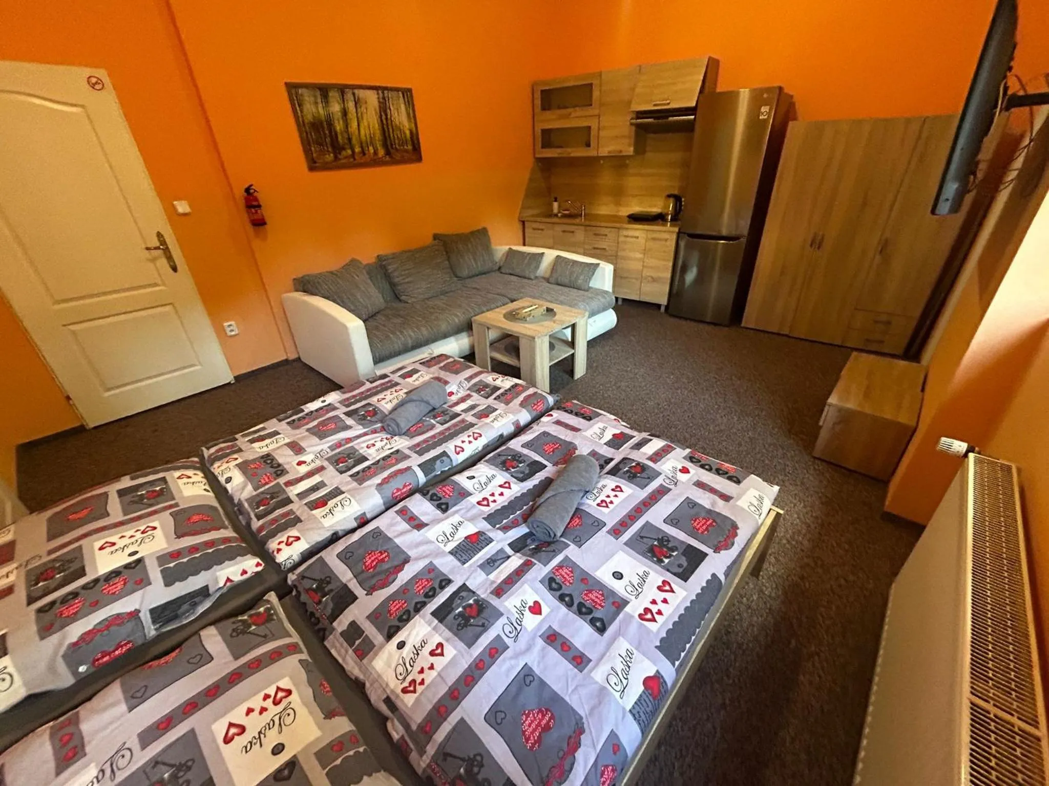 Bed in Thermal Apartments