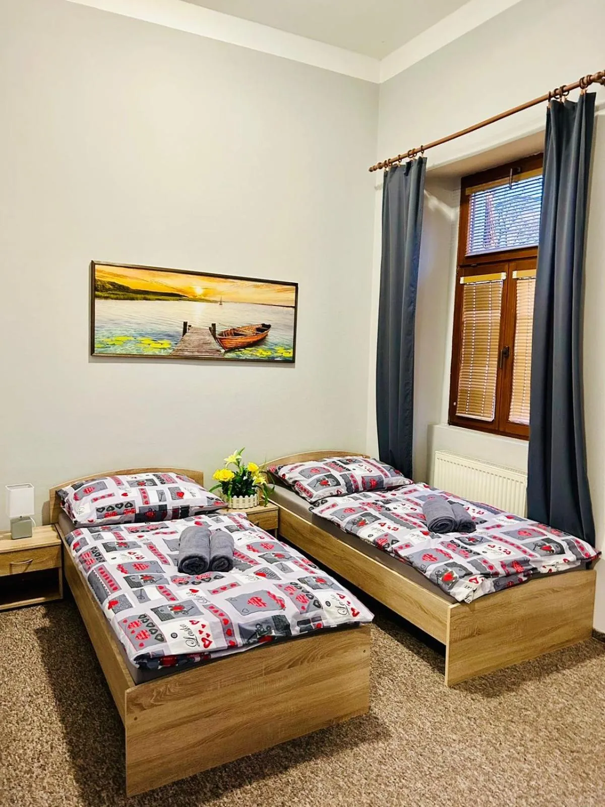 Bed in Thermal Apartments