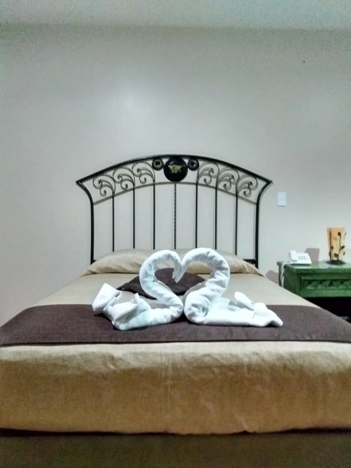 Bed in HOTEL PLAZA PACHUCA