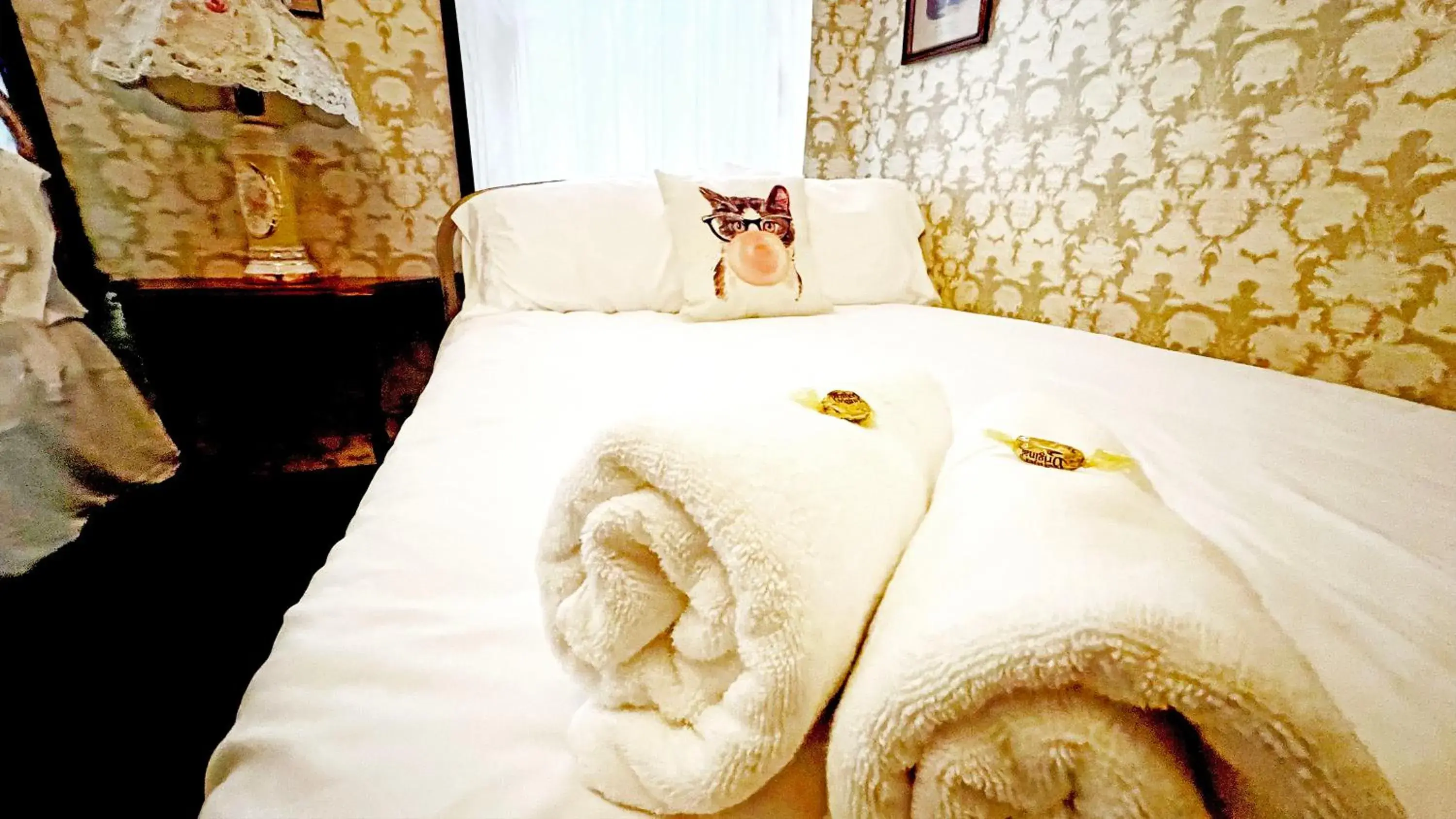 Bed in Hotel La More at The Bisbee Inn Bed in Hotel La More at The Bisbee Inn