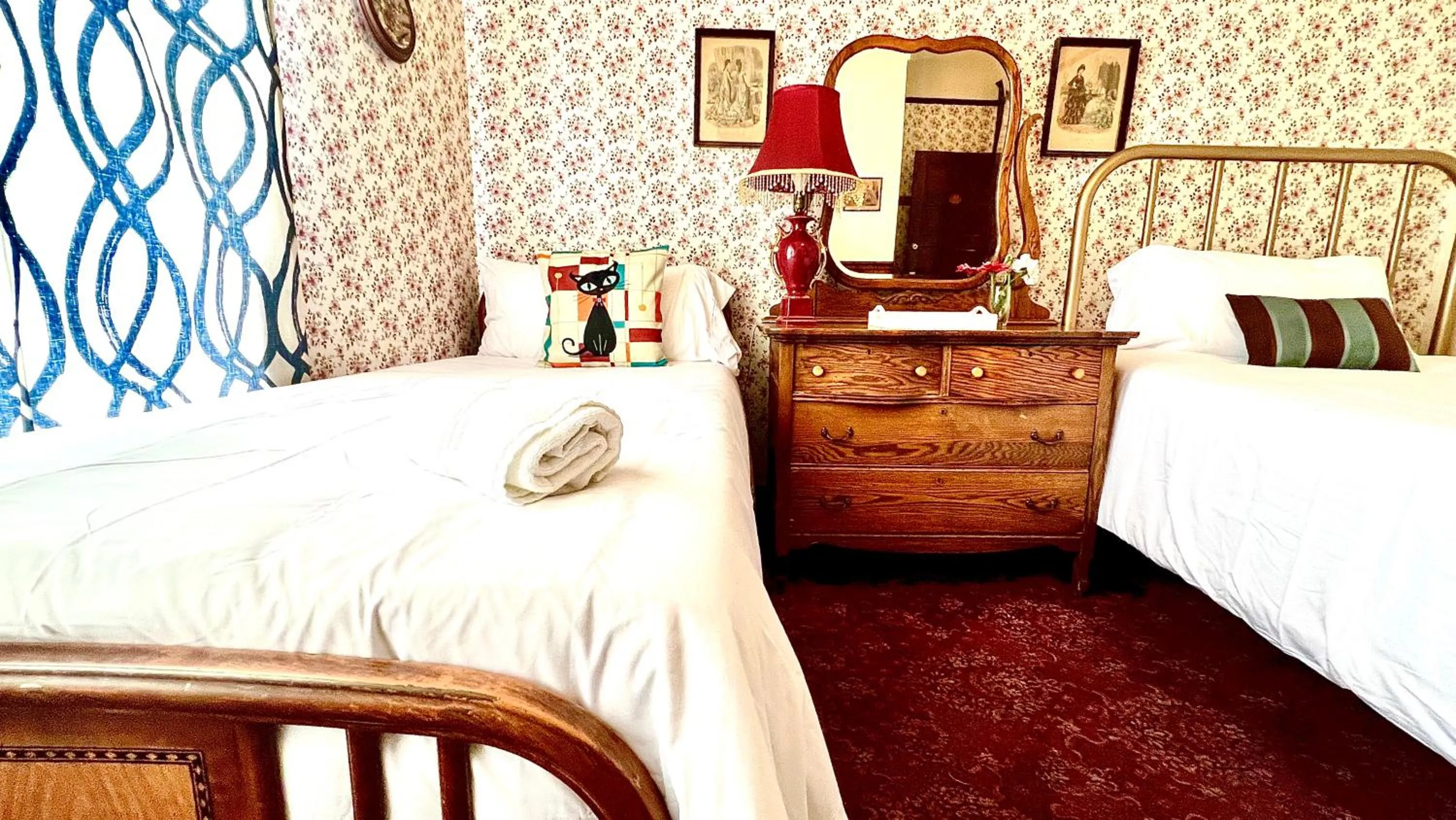 Bed in Hotel La More at The Bisbee Inn