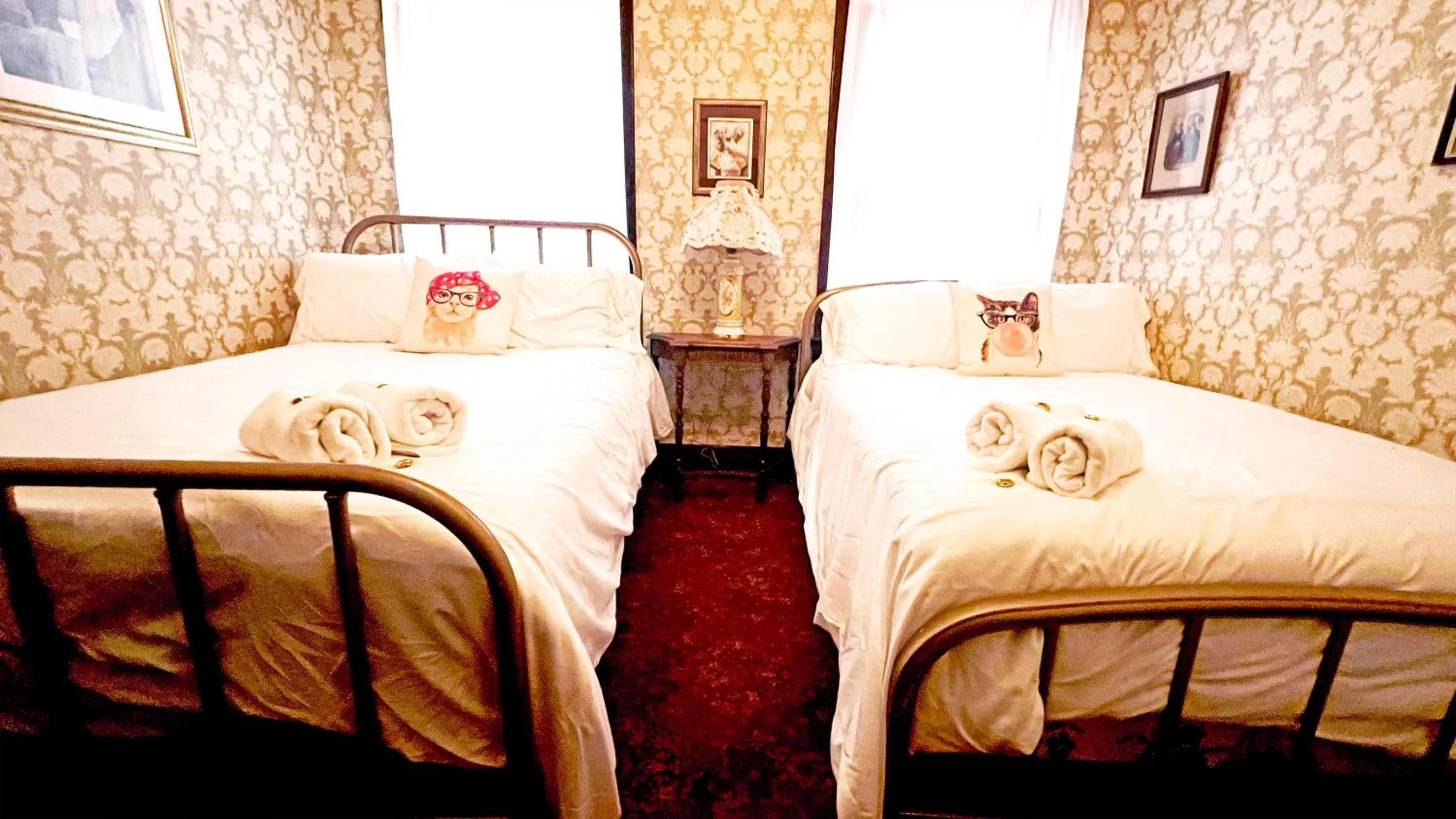 Bed in Hotel La More at The Bisbee Inn