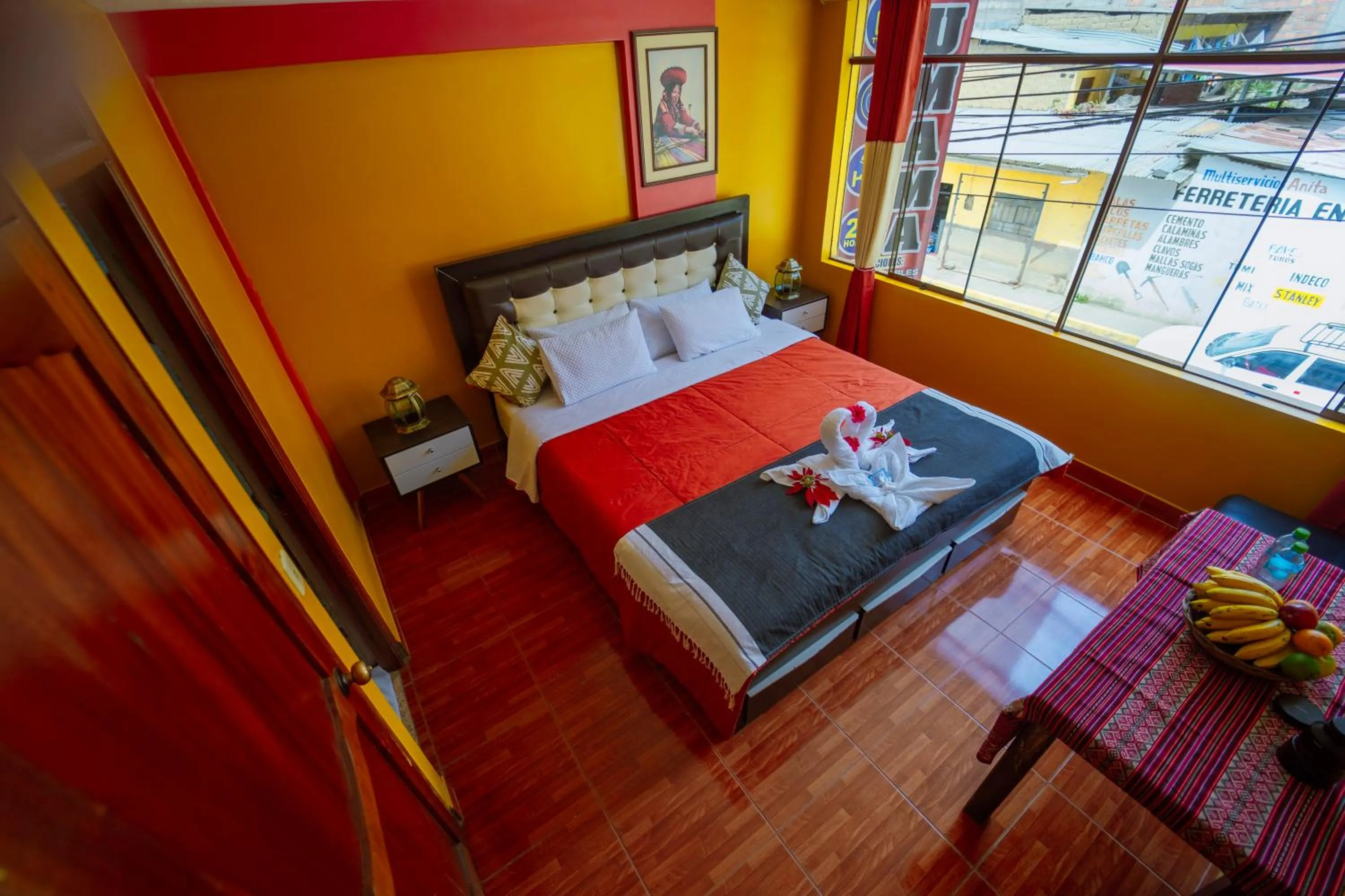 Bed in Yacumama Santa Teresa