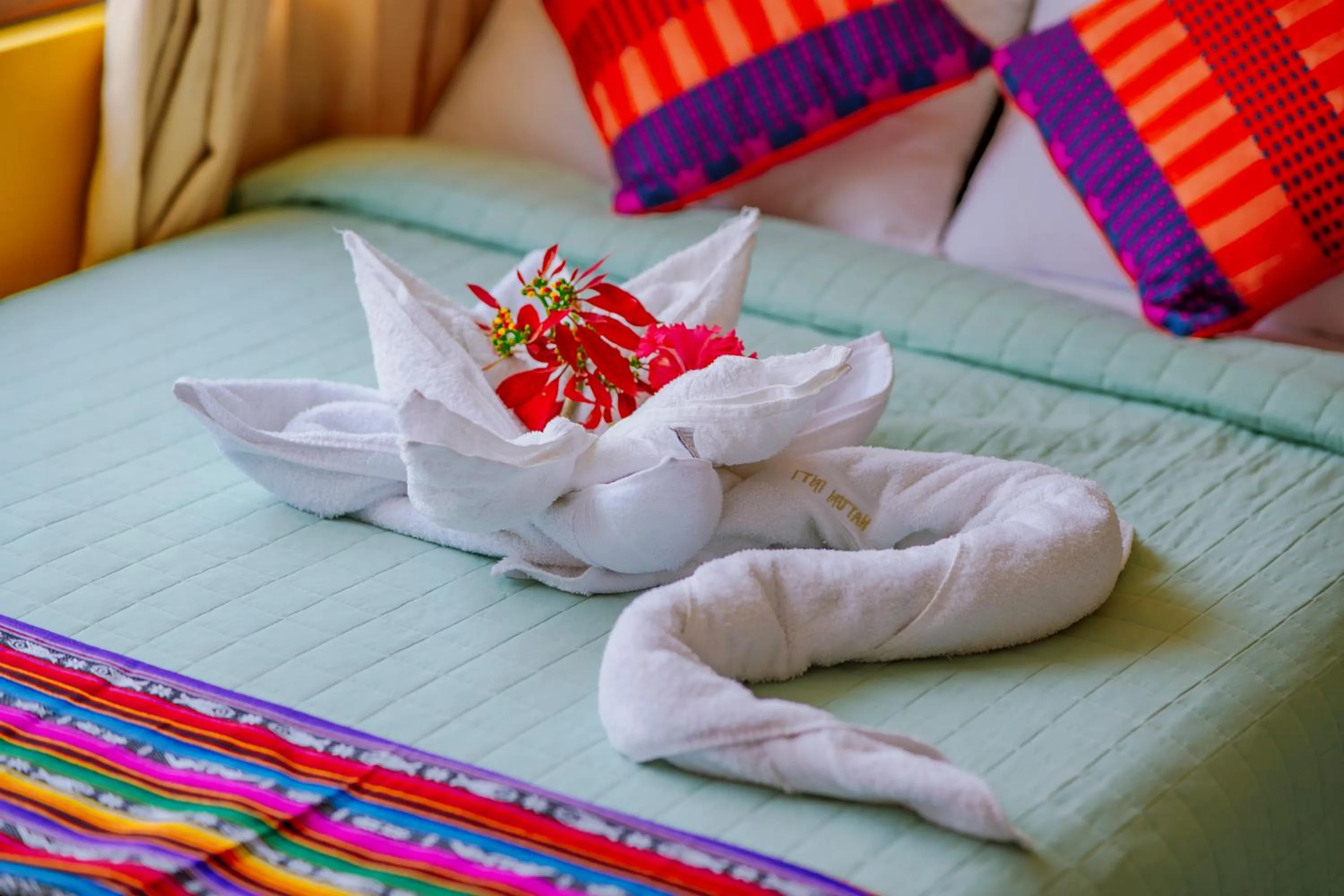 Bed in Yacumama Santa Teresa