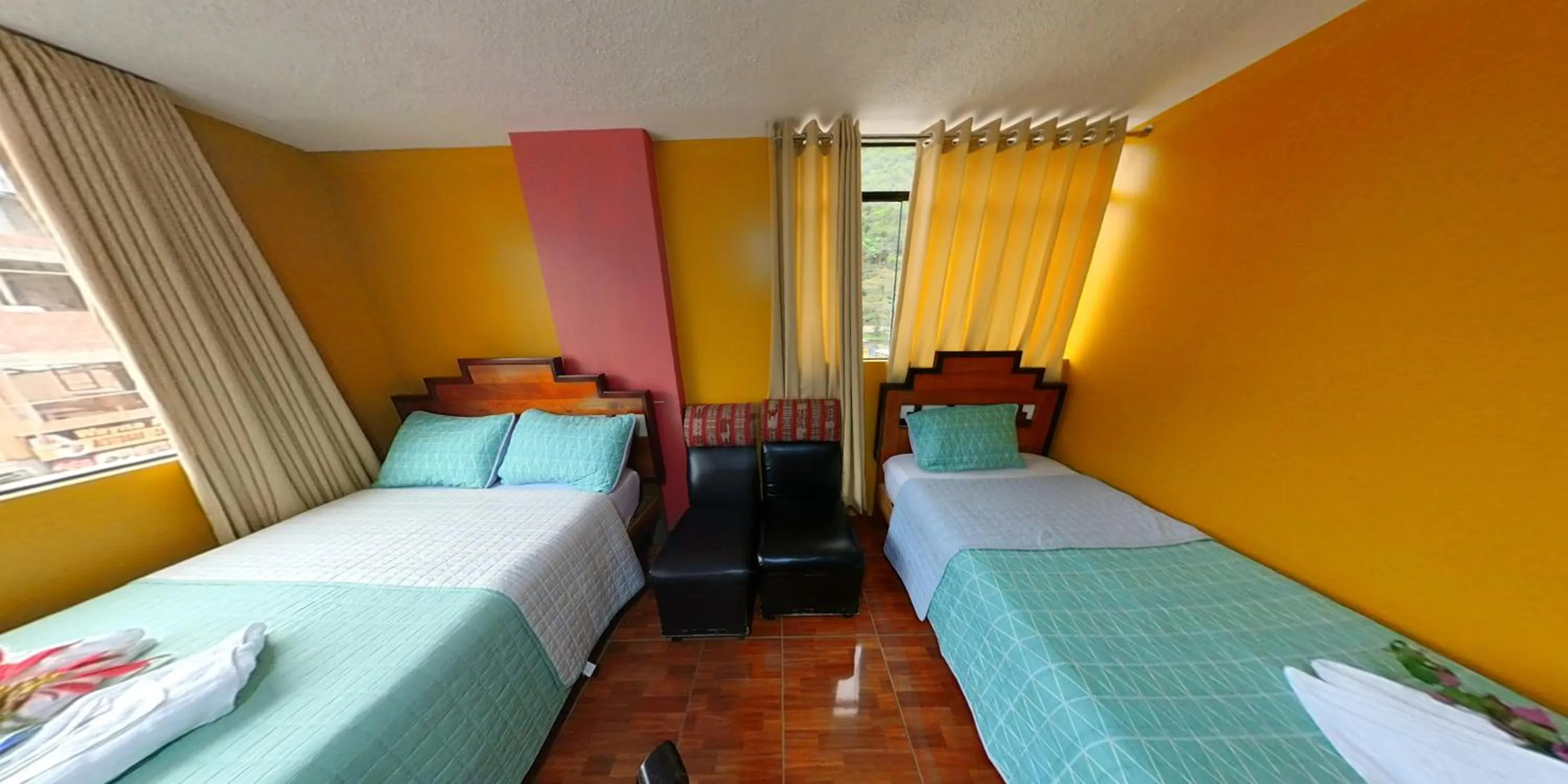 Bed in Yacumama Santa Teresa