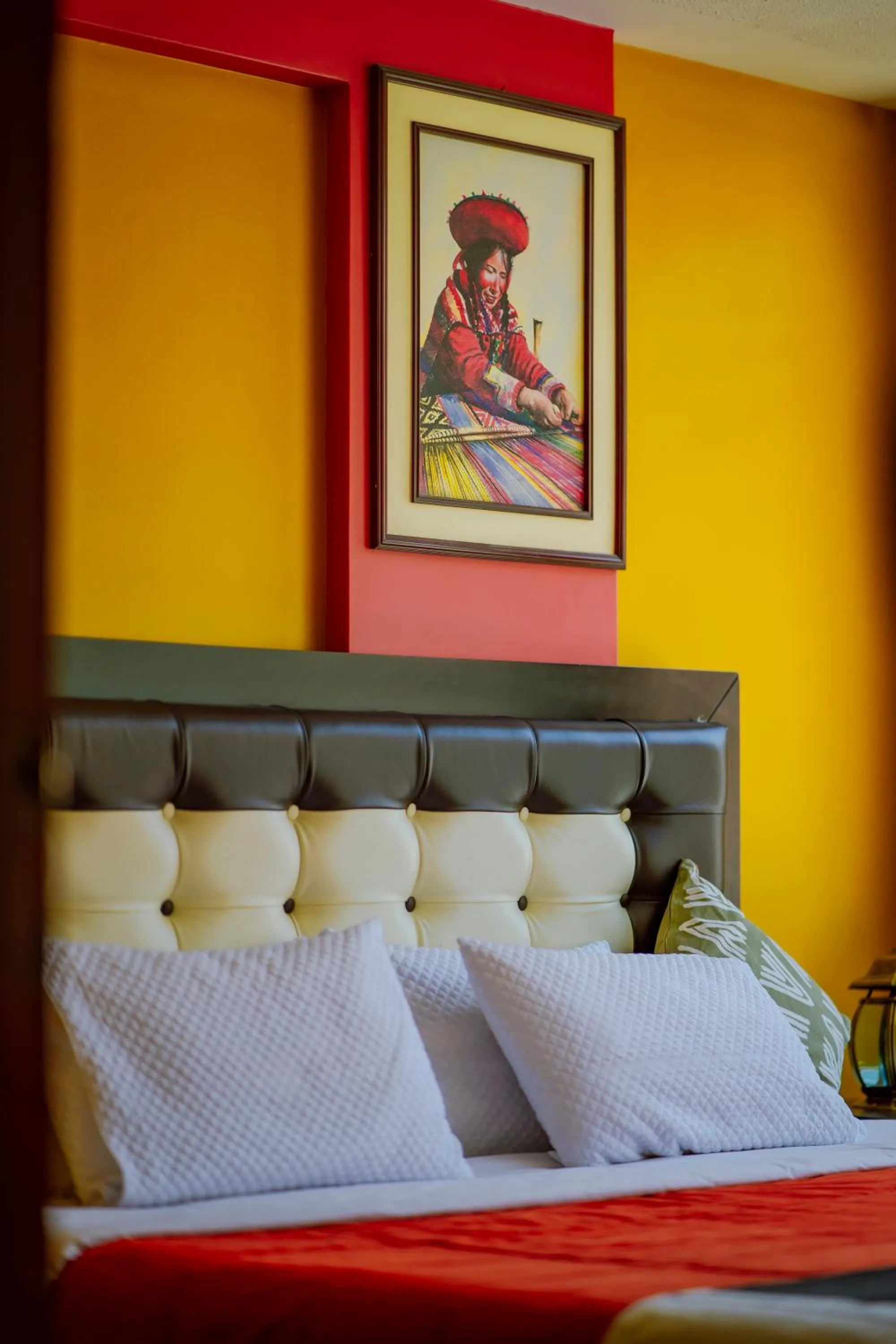 Bed in Yacumama Santa Teresa