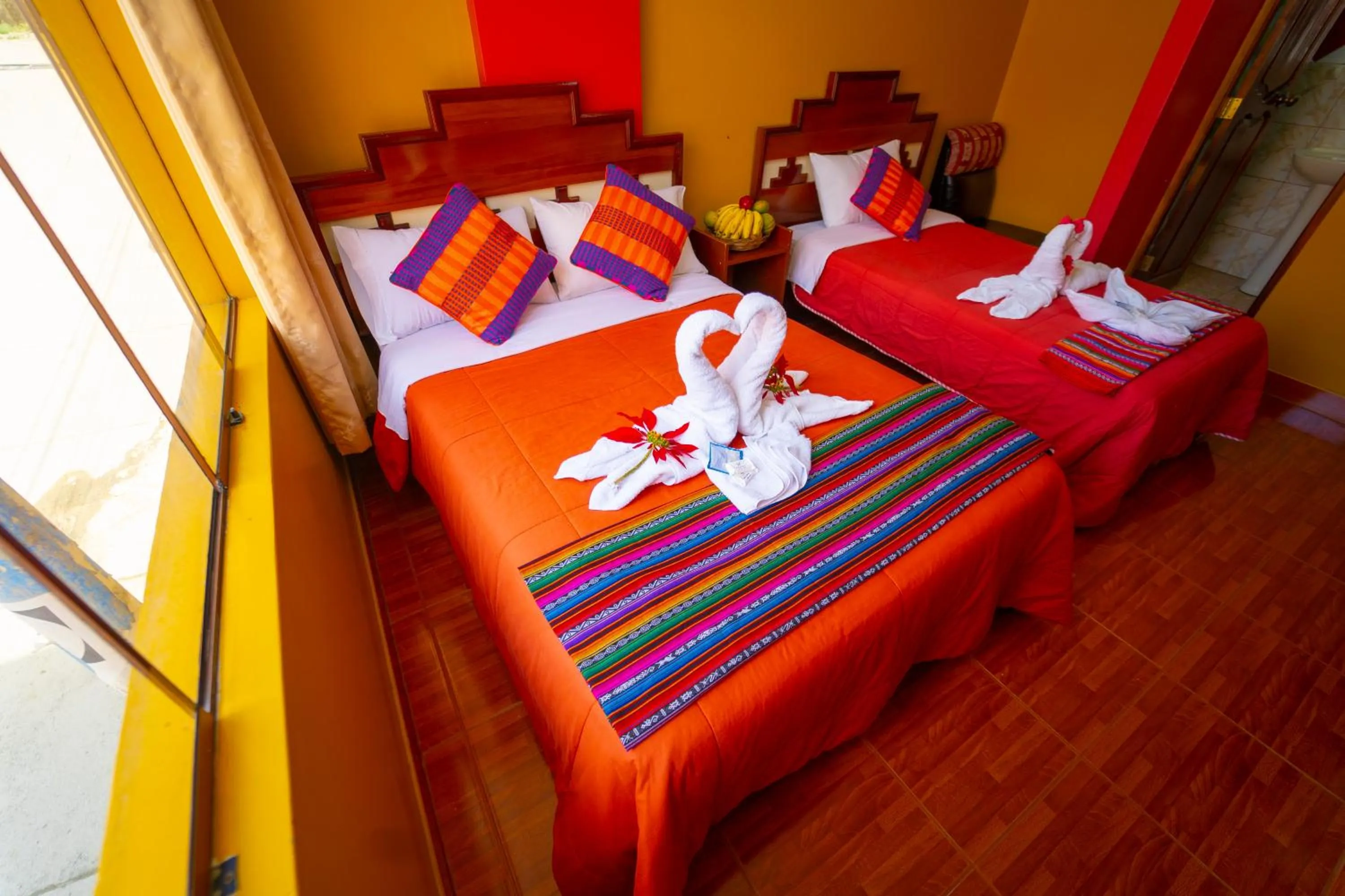 Bed in Yacumama Santa Teresa