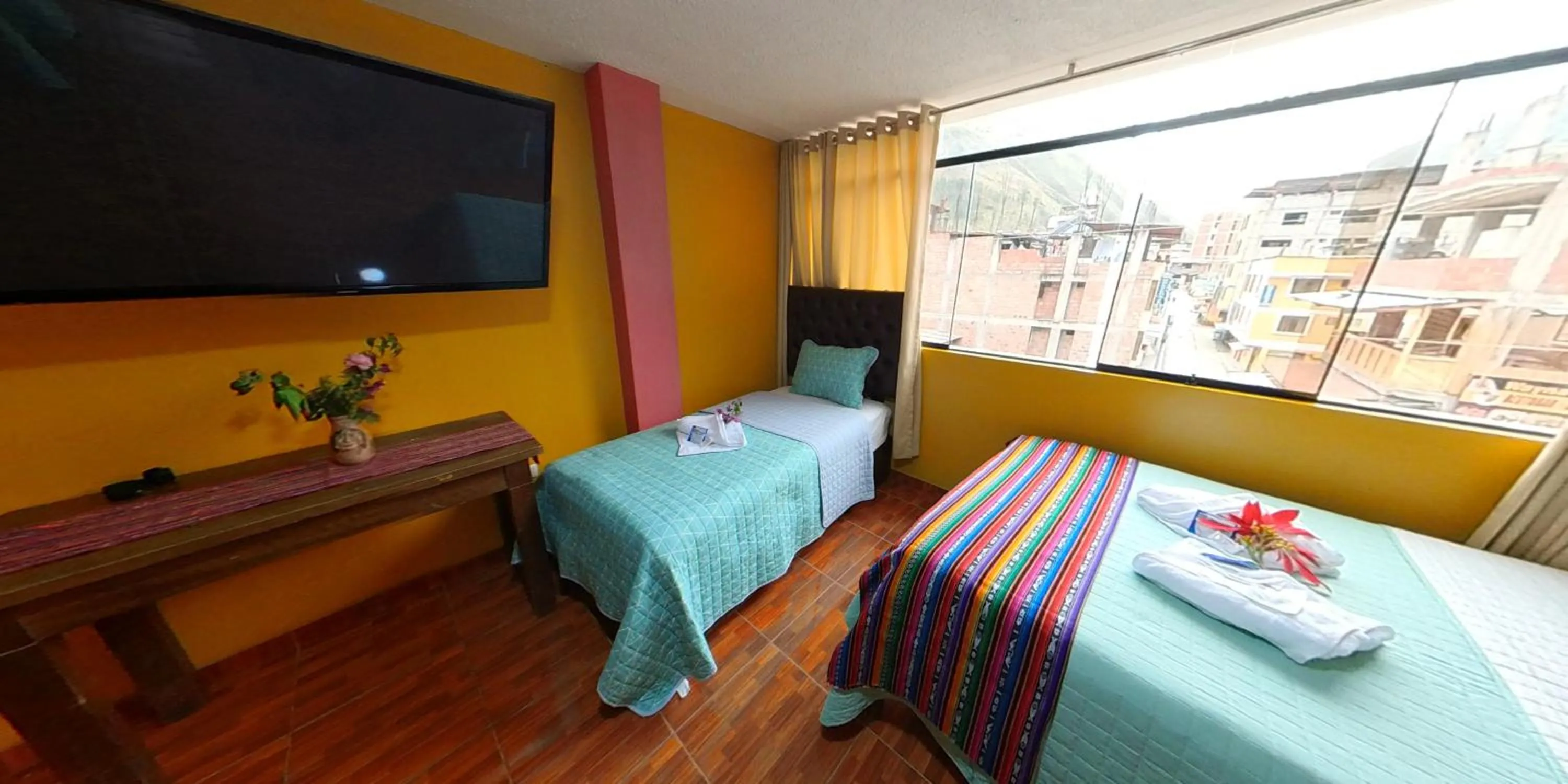 Bed in Yacumama Santa Teresa