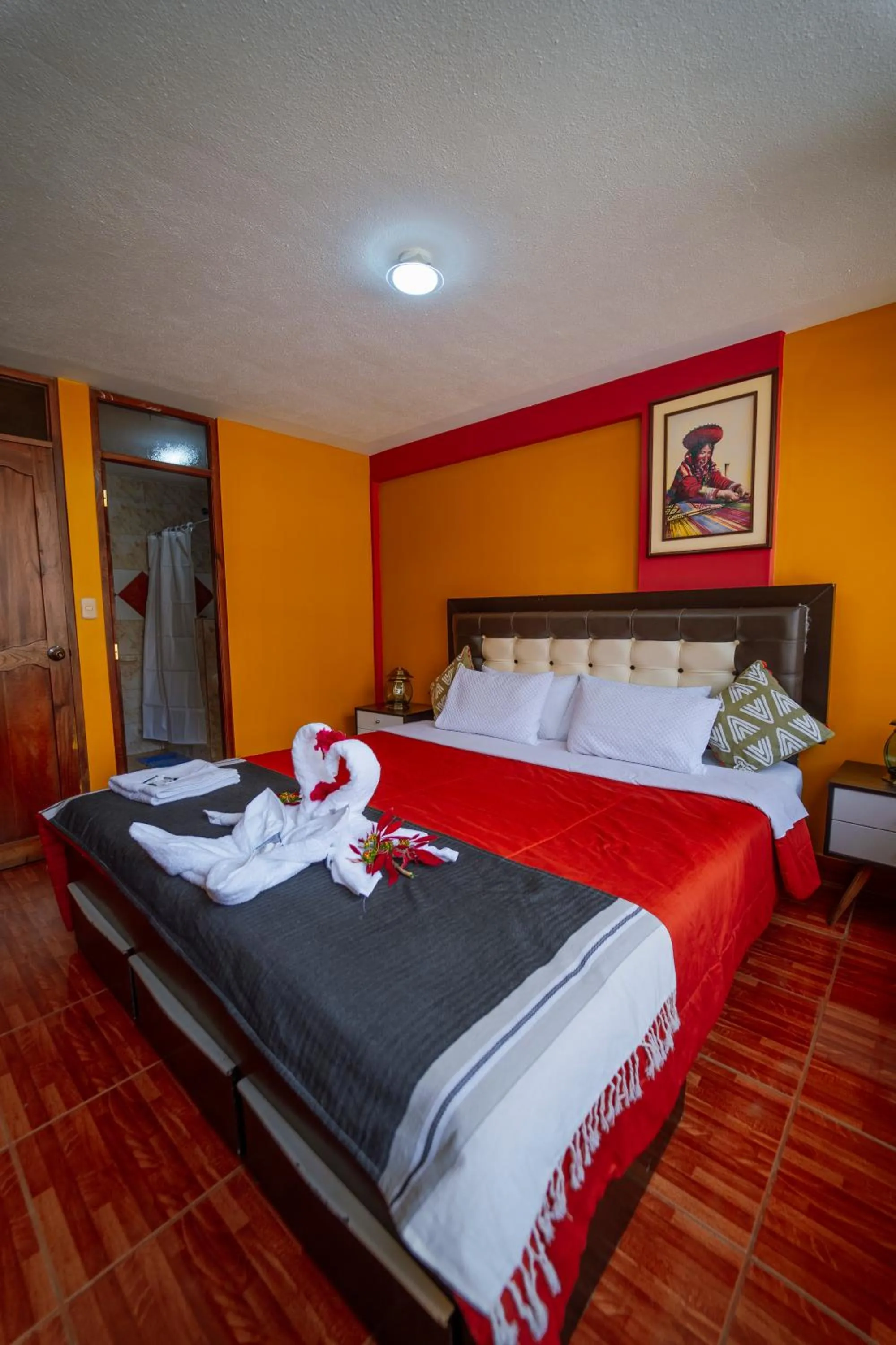 Bed in Yacumama Santa Teresa