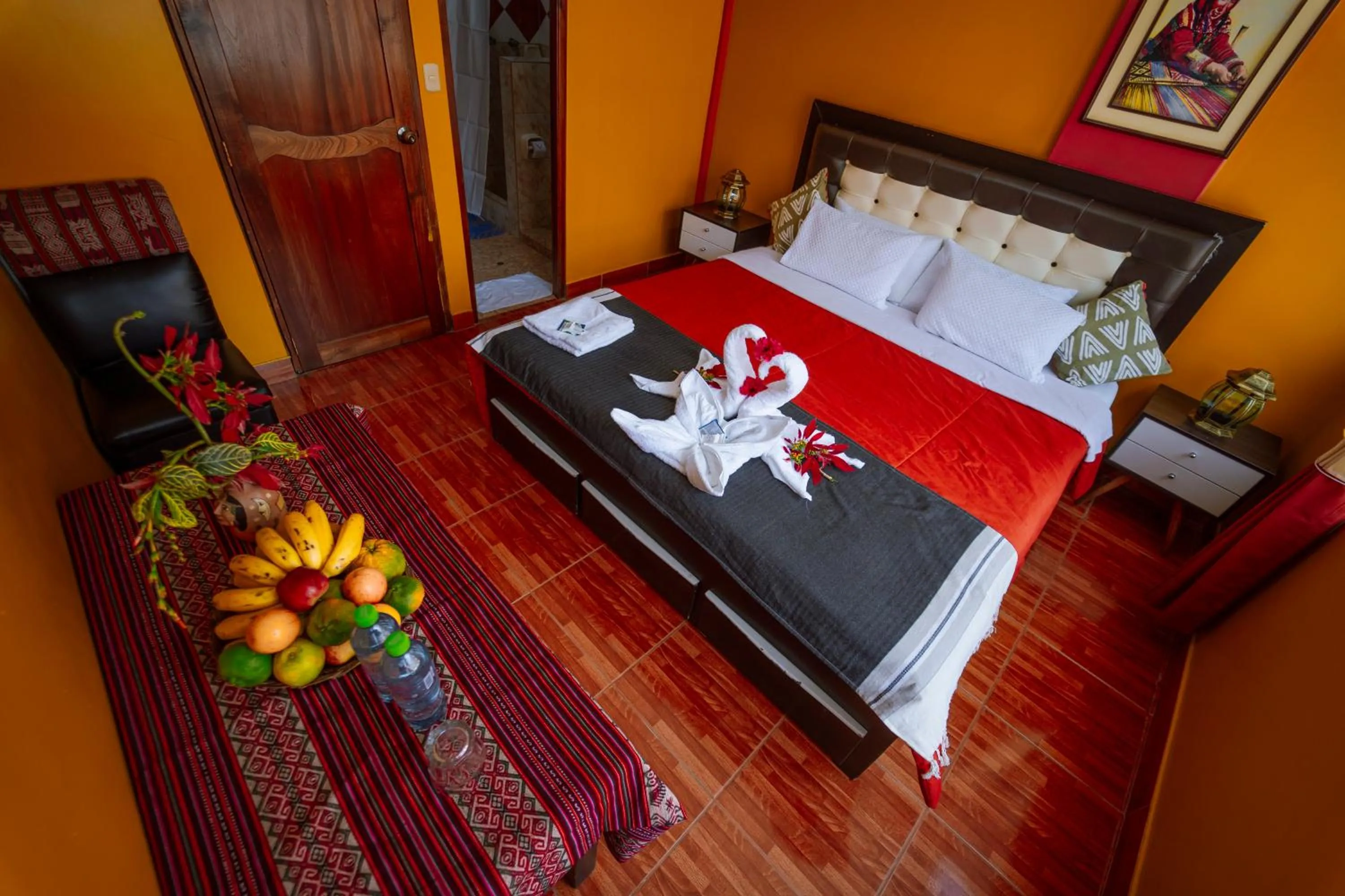 Bed in Yacumama Santa Teresa