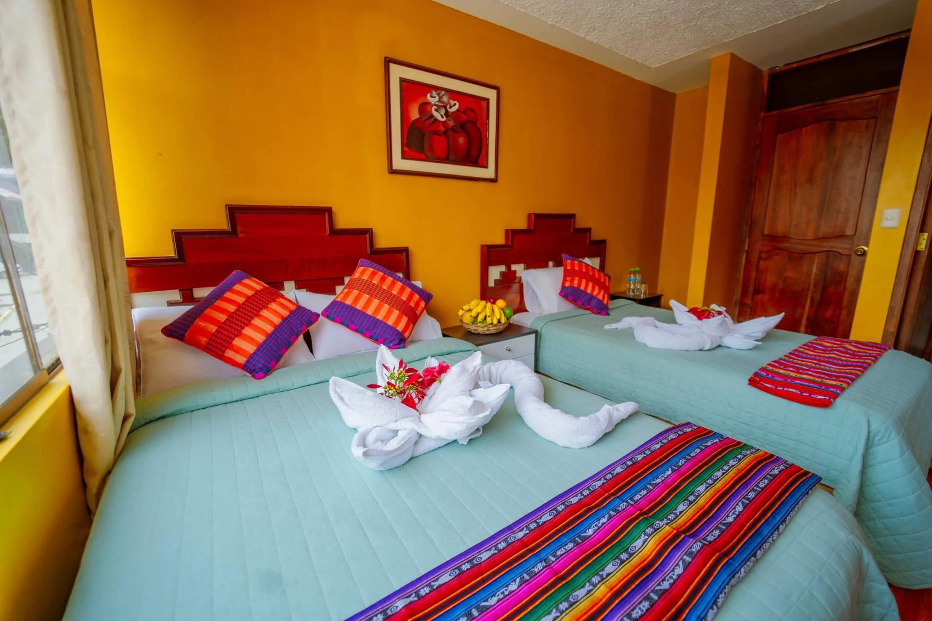 Bed in Yacumama Santa Teresa