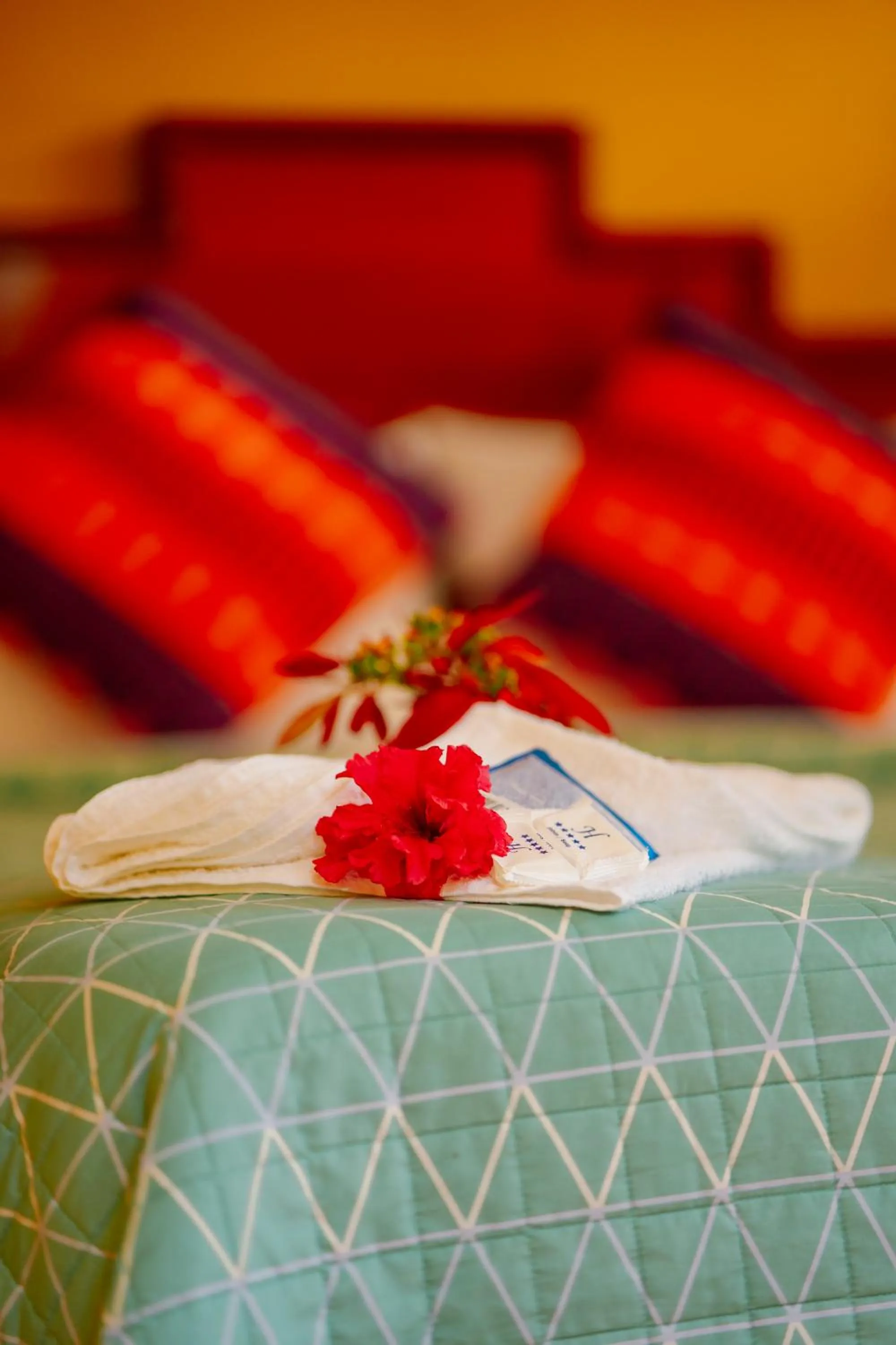 Bed in Yacumama Santa Teresa