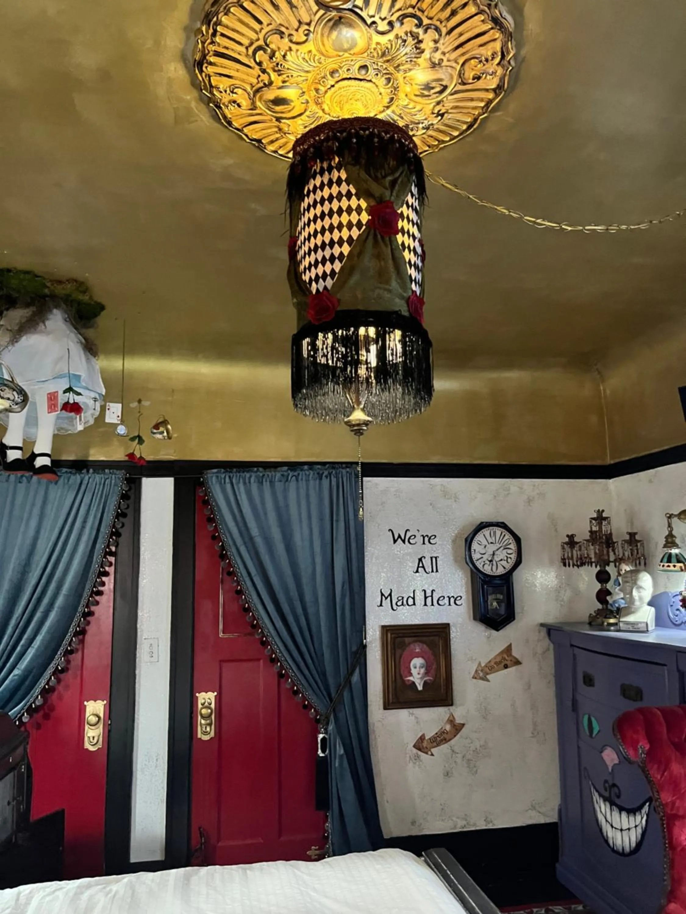 Bed in Harbinson House