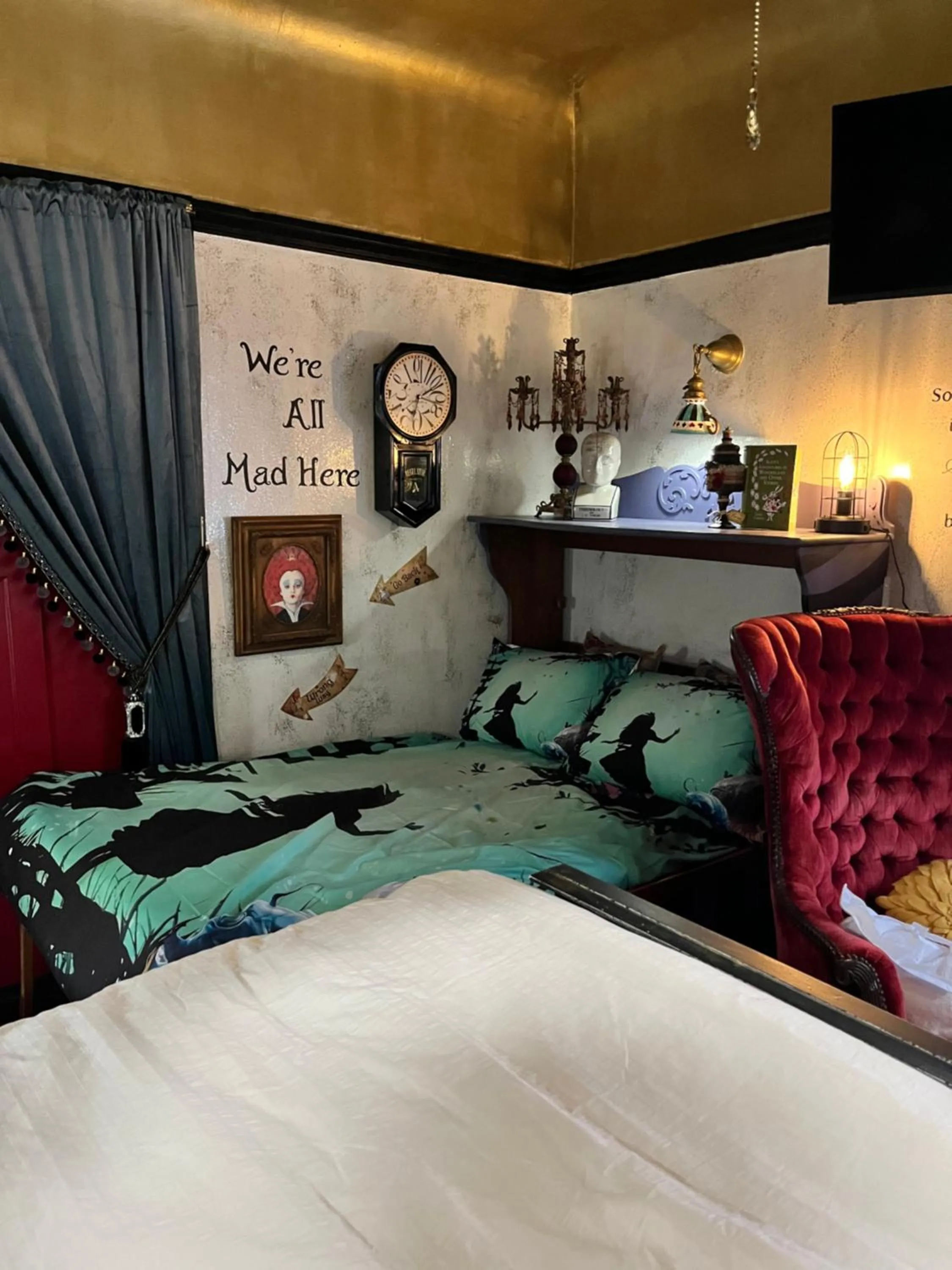 Bed in Harbinson House