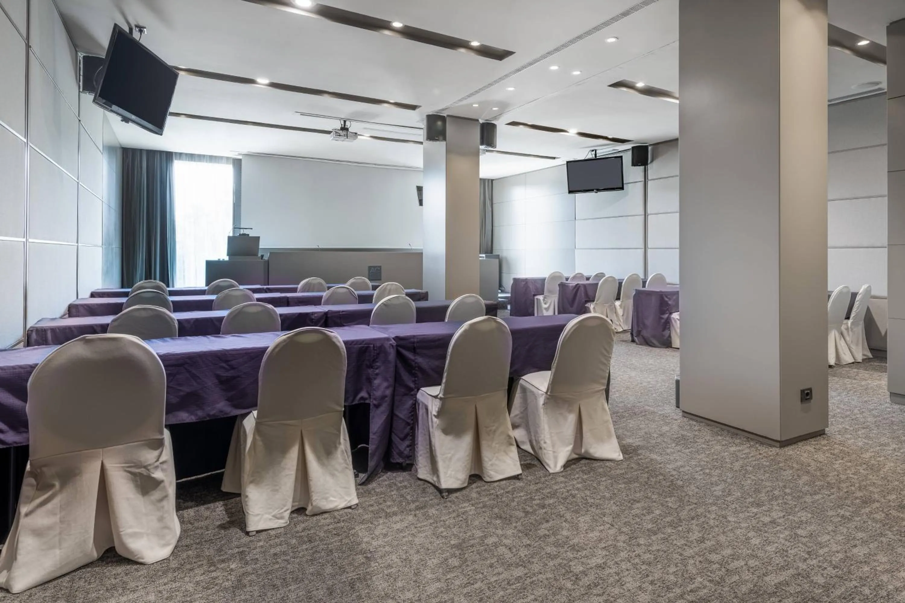 Meeting/conference room in AC Hotel Málaga Palacio by Marriott