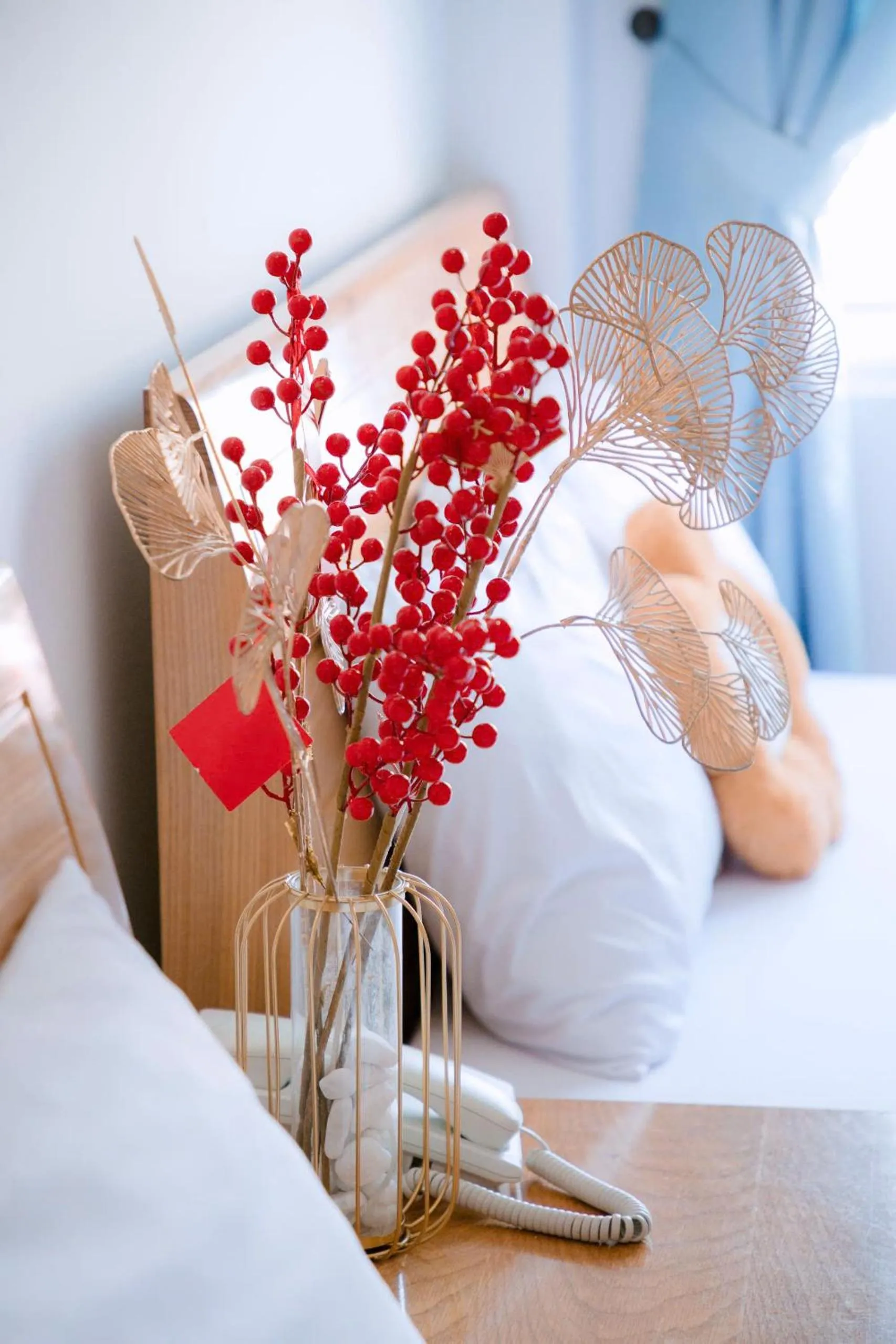 Decorative detail, Bed in Hotel Nắng