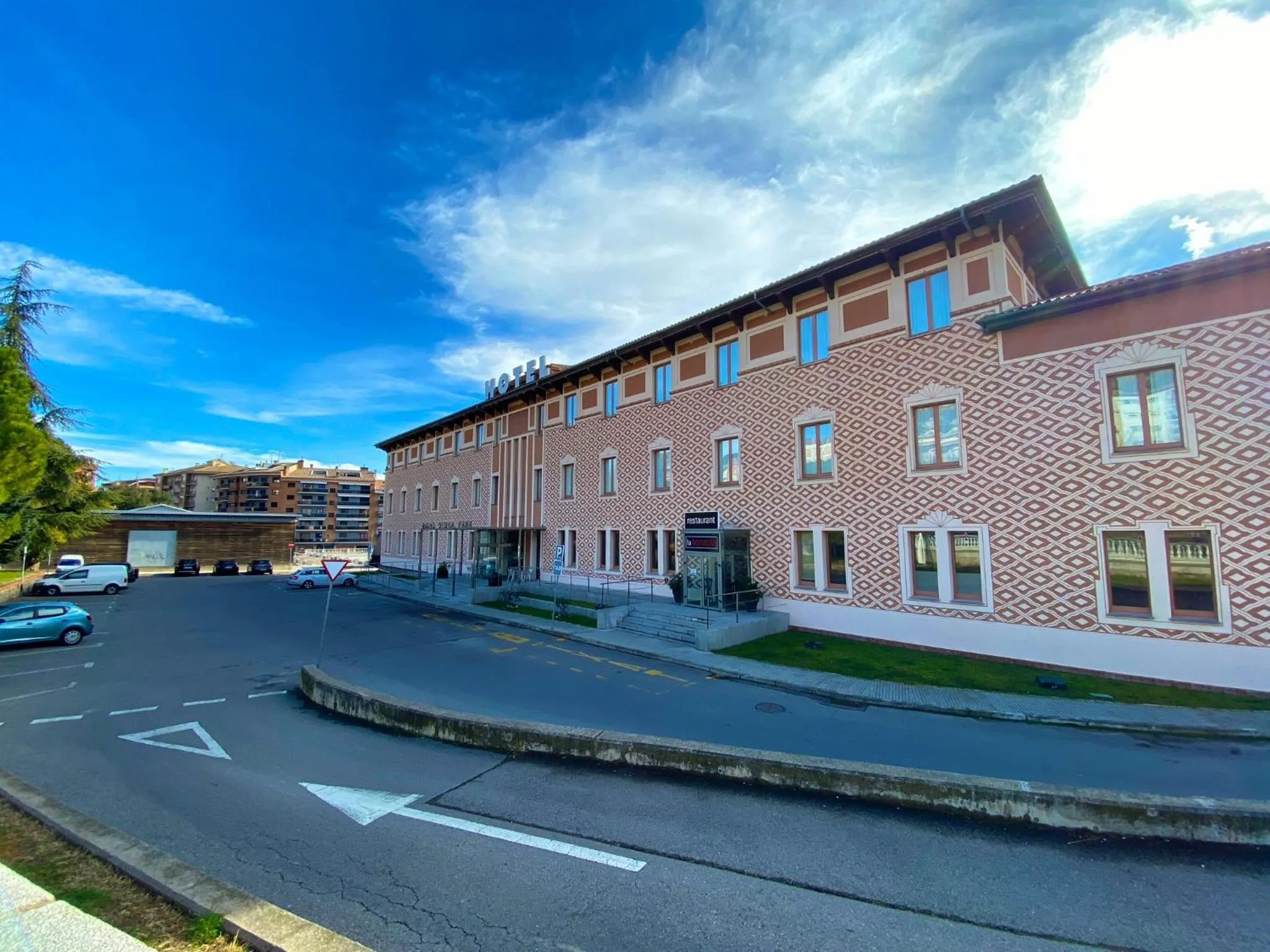 Property building in Hotel Berga Park