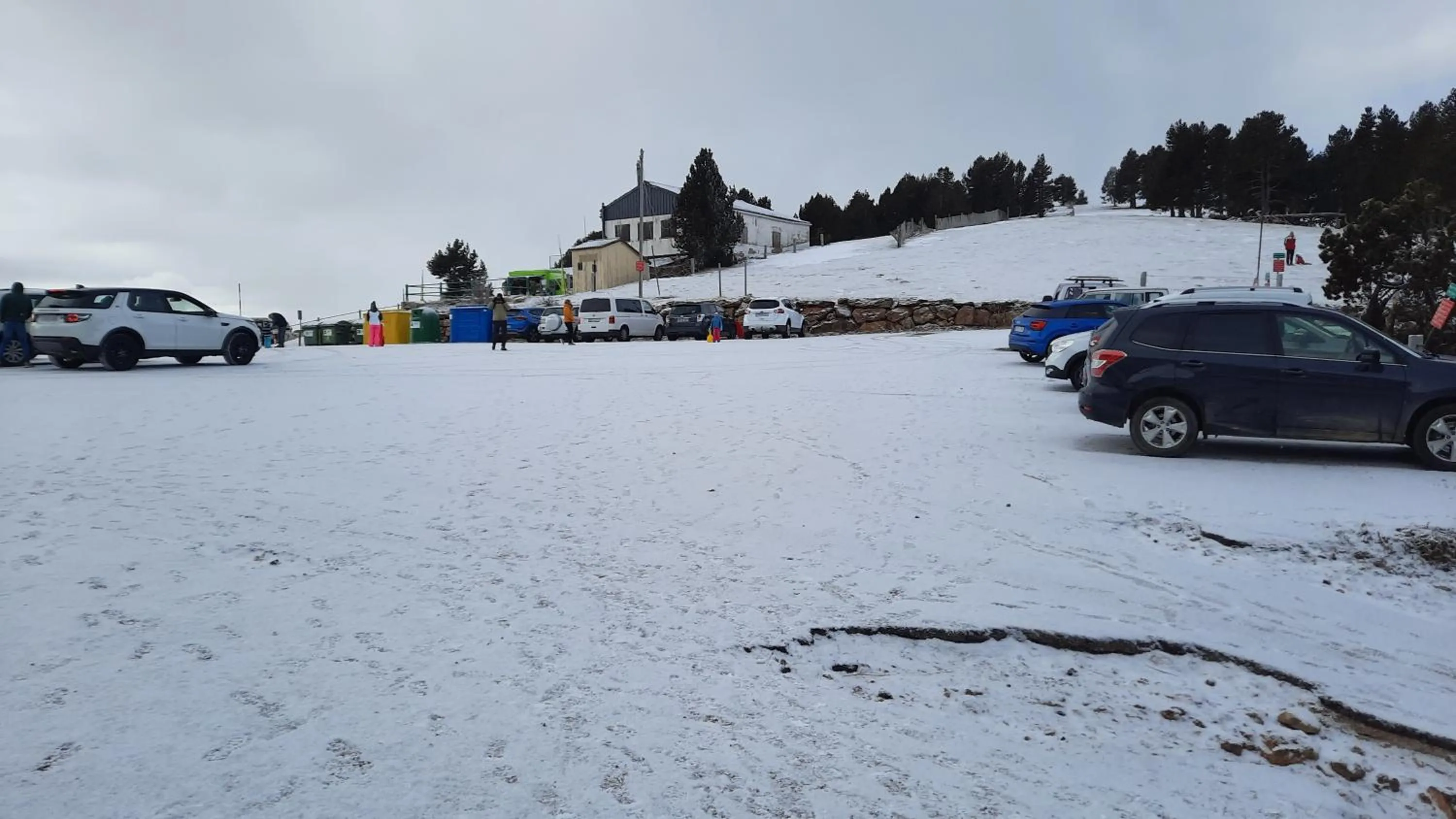 Skiing in Hotel Berga Park