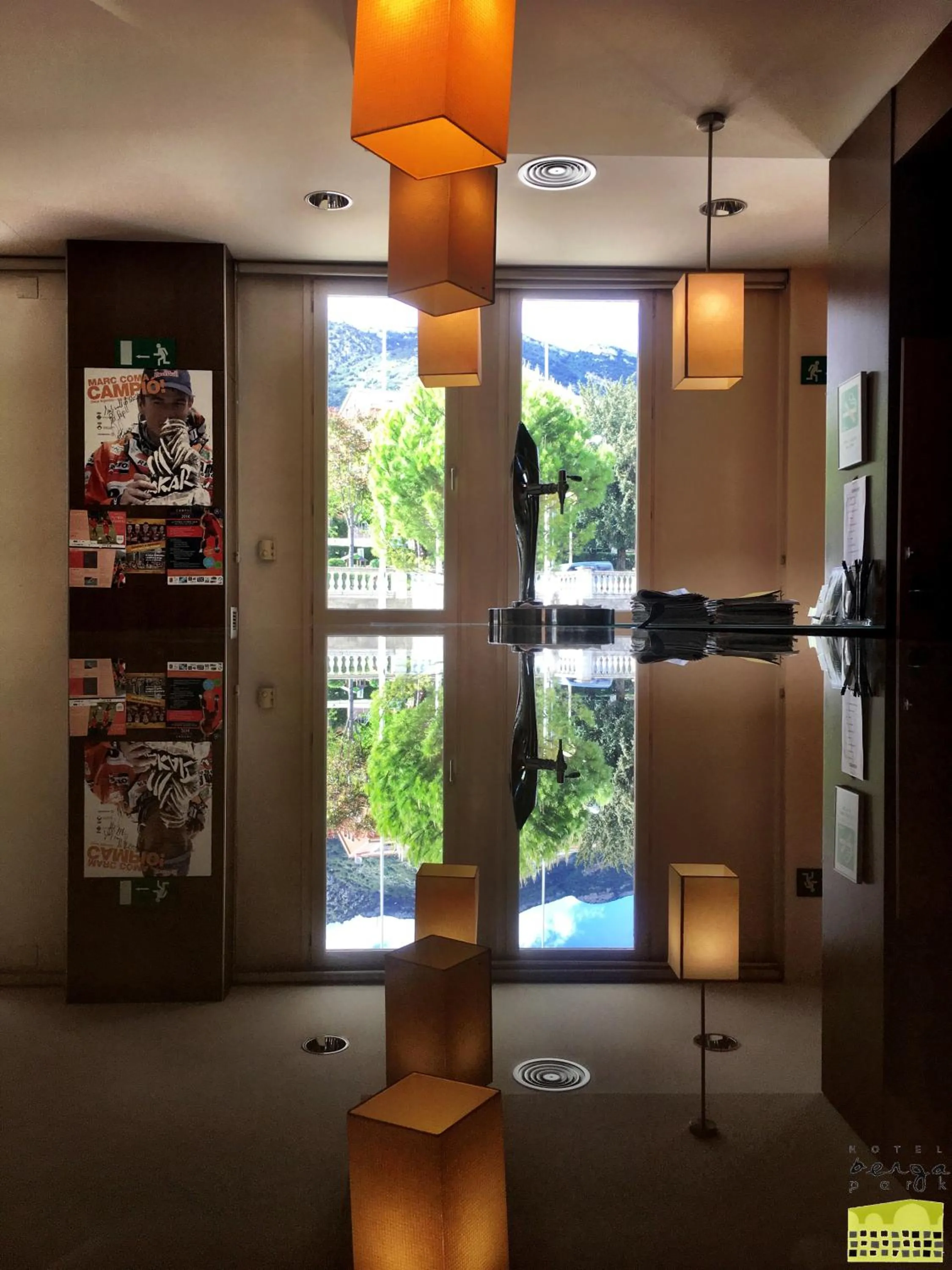 Lounge or bar in Hotel Berga Park