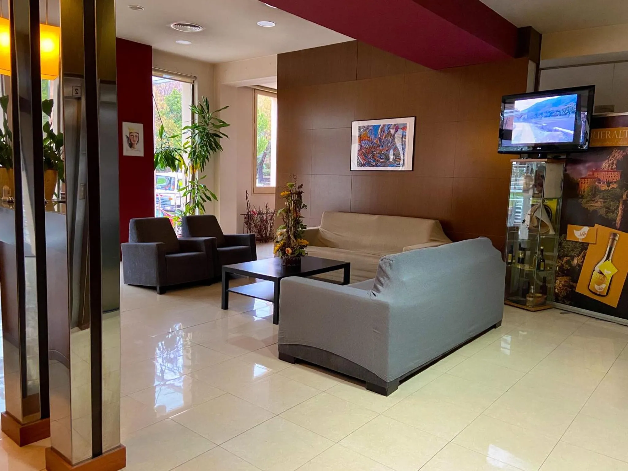 Lobby or reception in Hotel Berga Park