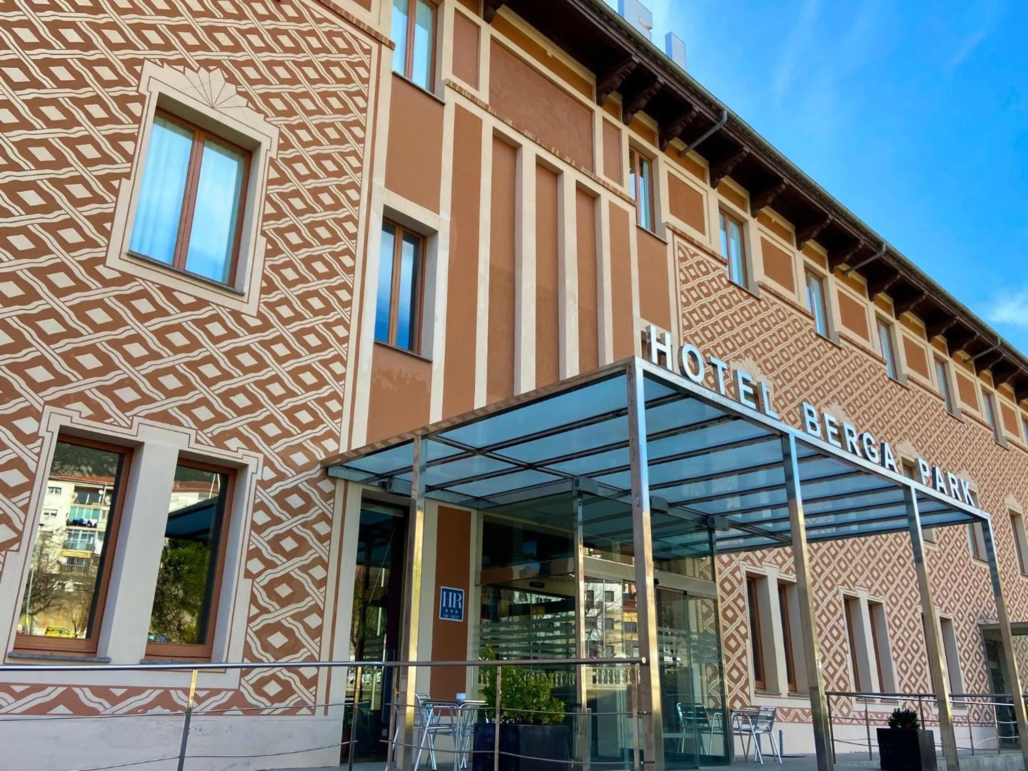 Facade/entrance in Hotel Berga Park