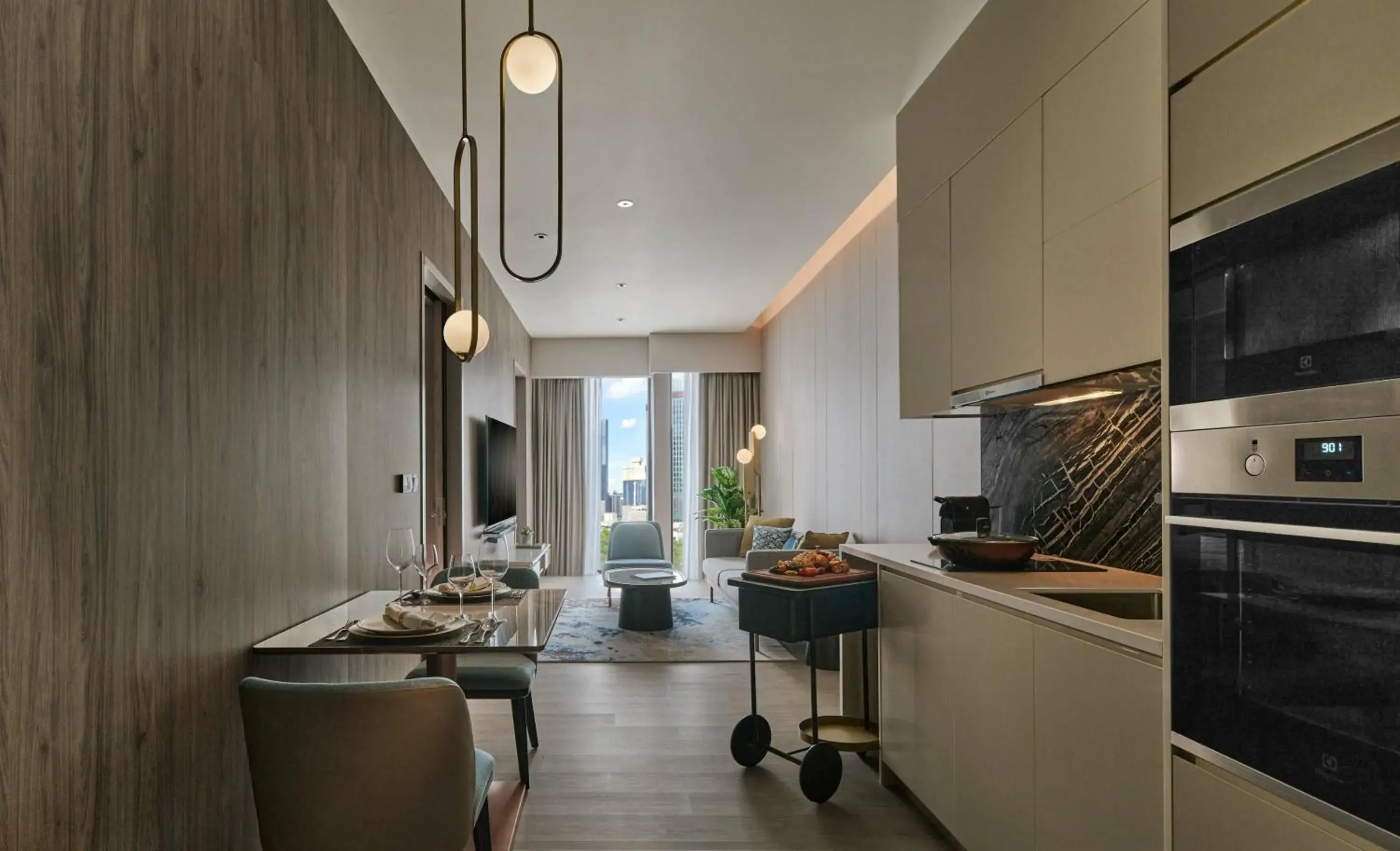 View (from property/room) in Pan Pacific Serviced Suites Kuala Lumpur View (from property/room) in Pan Pacific Serviced Suites Kuala Lumpur