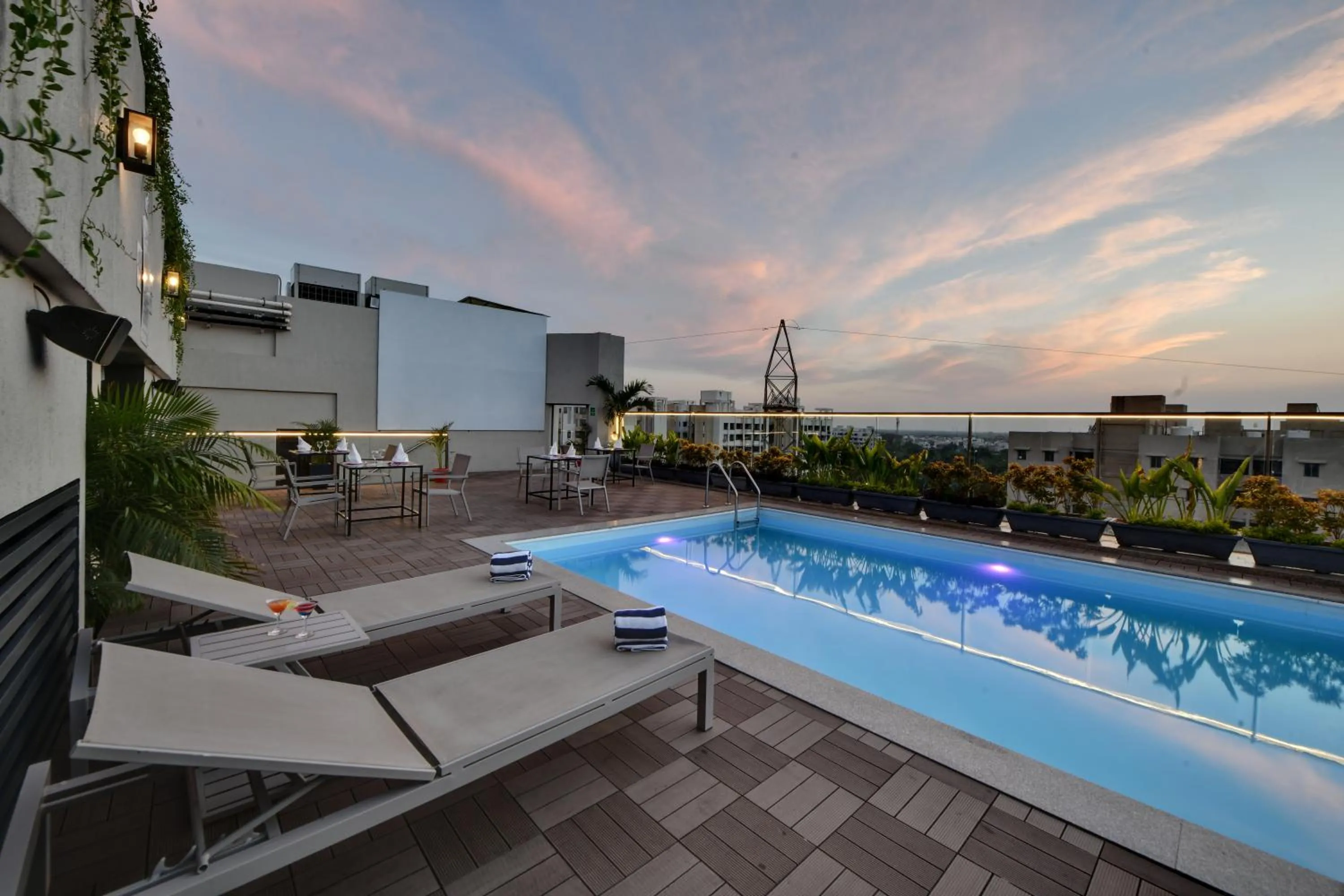 Swimming pool in Regenta Fairlark Vadodara