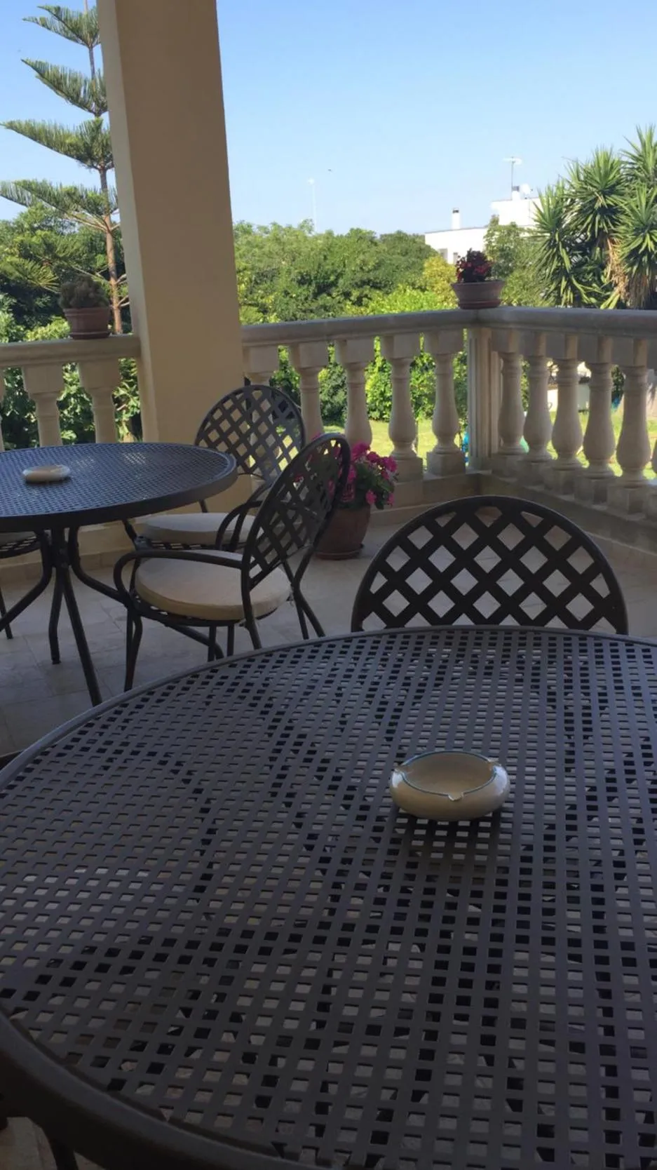 Patio in B&B Villa Striari