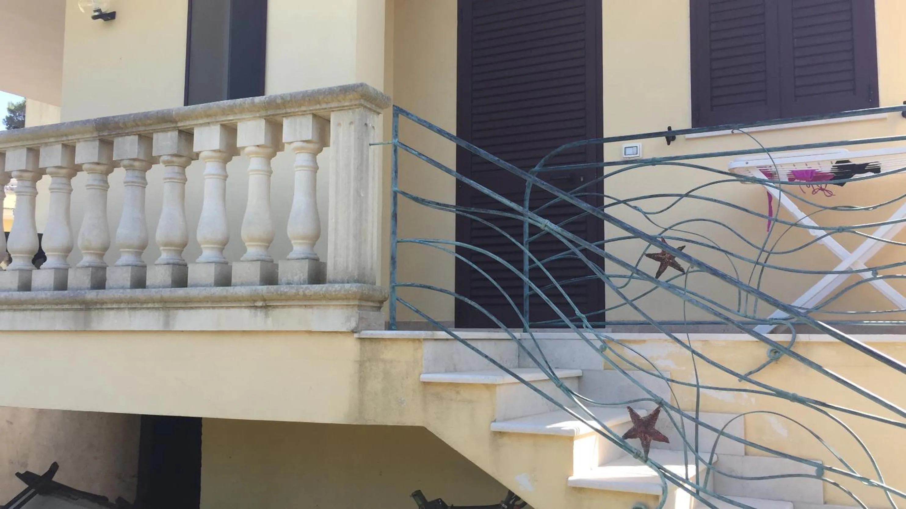 Balcony/Terrace in B&B Villa Striari