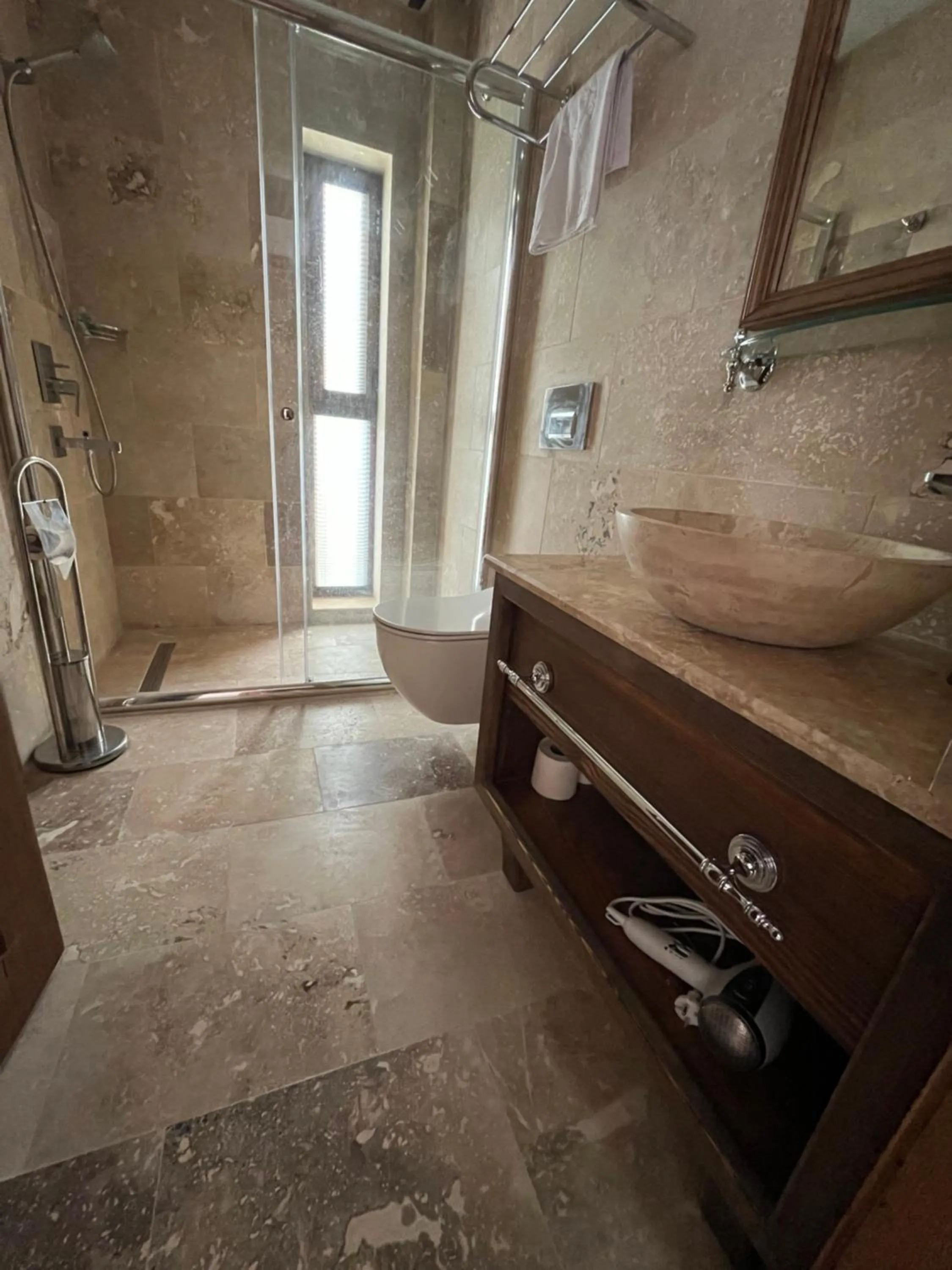 Shower in UCHI Cappadocia