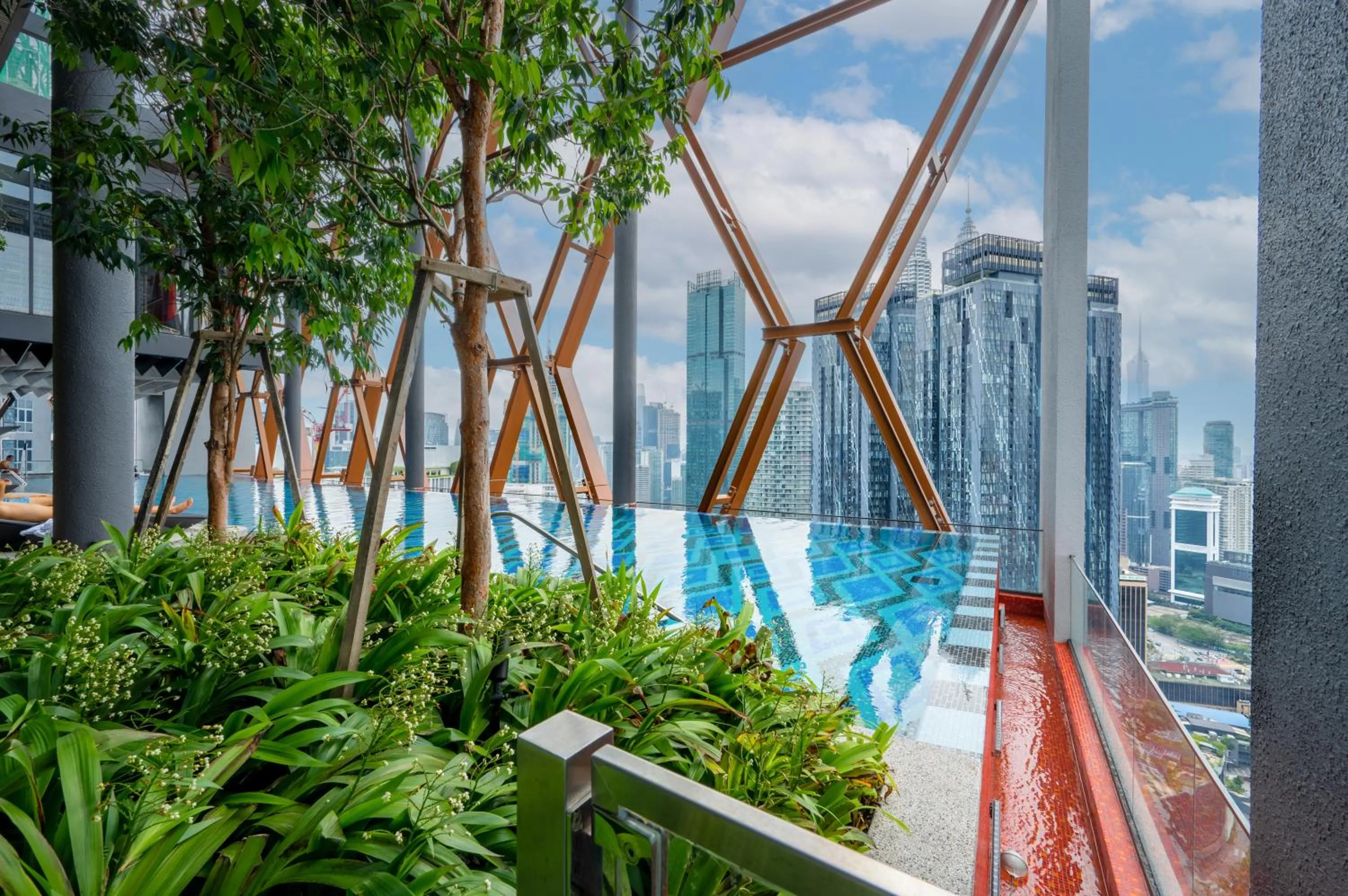 Swimming pool in Greystone Scarletz Suites