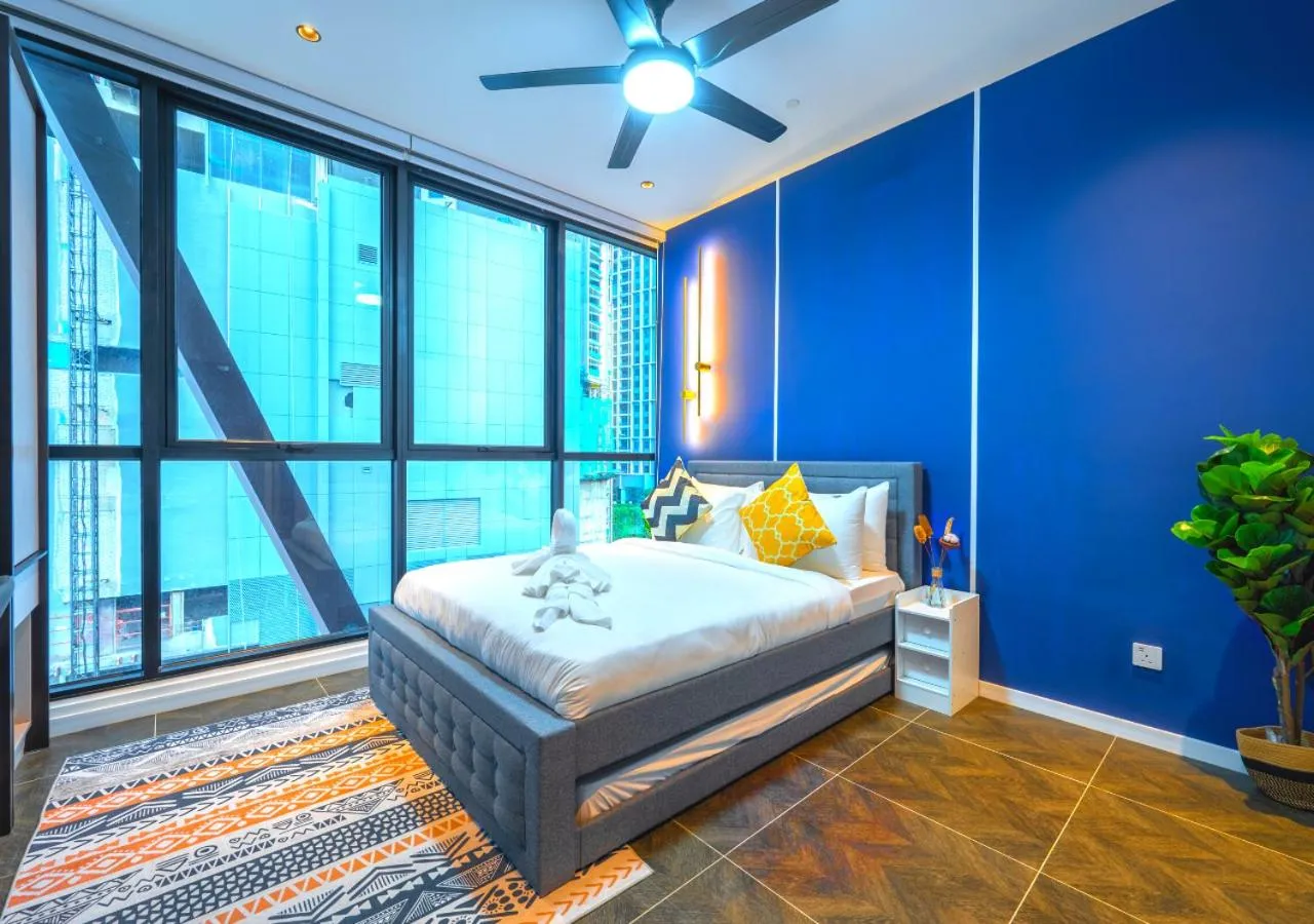 Bedroom, Bed in Greystone Scarletz Suites