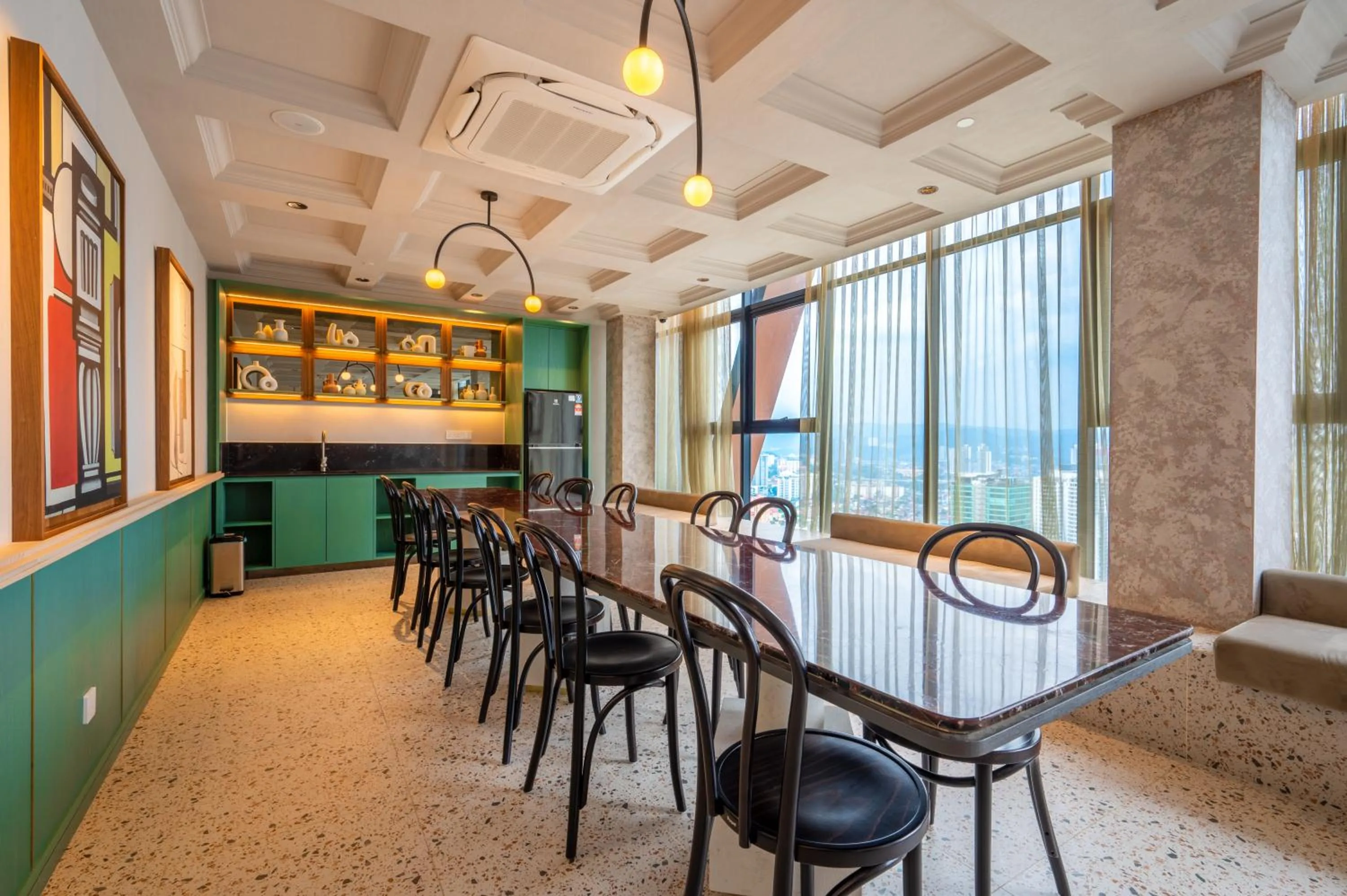 Property building in Greystone Scarletz Suites