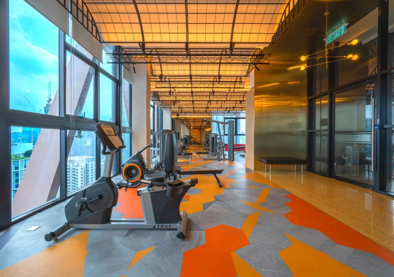 Fitness centre/facilities in Greystone Scarletz Suites