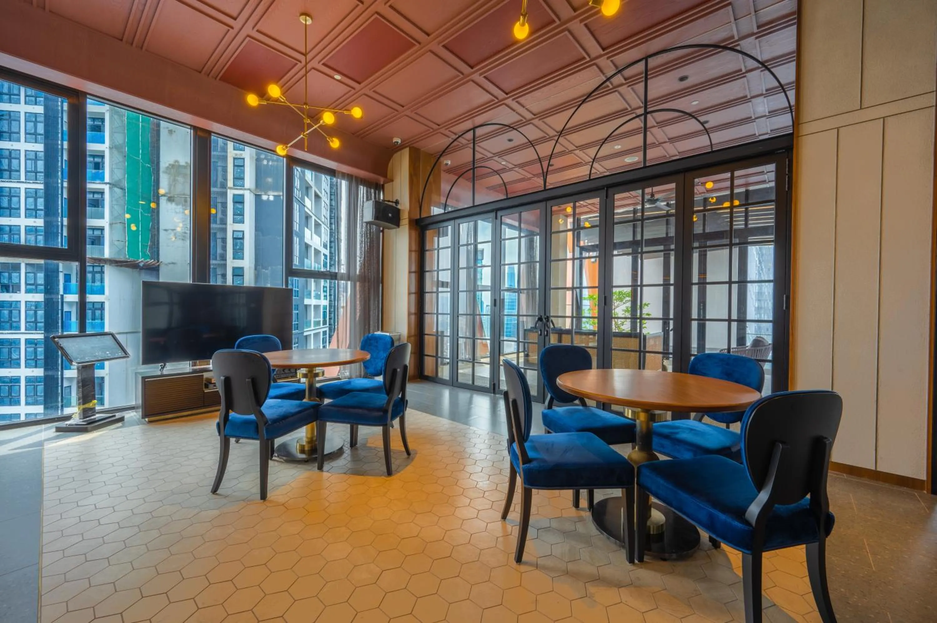 Property building in Greystone Scarletz Suites