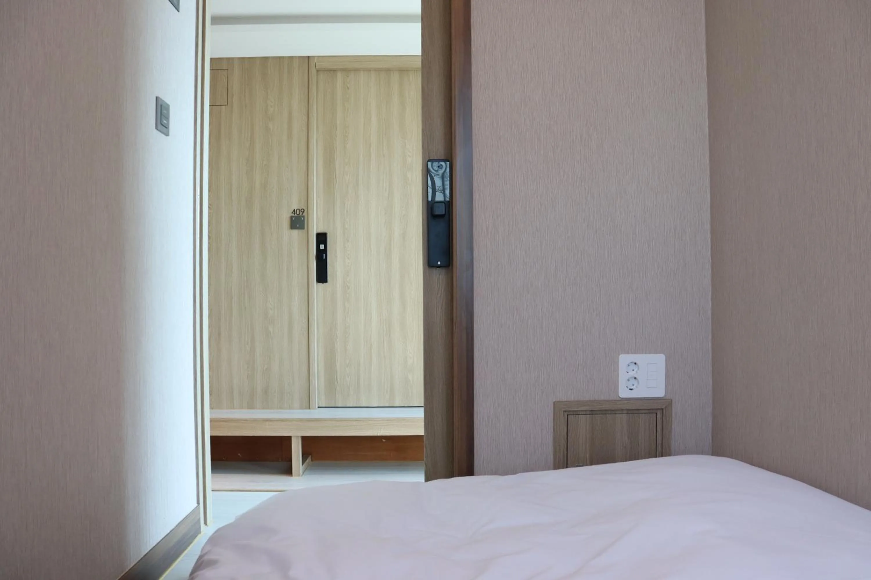 Bed in Hotel tt Gupo