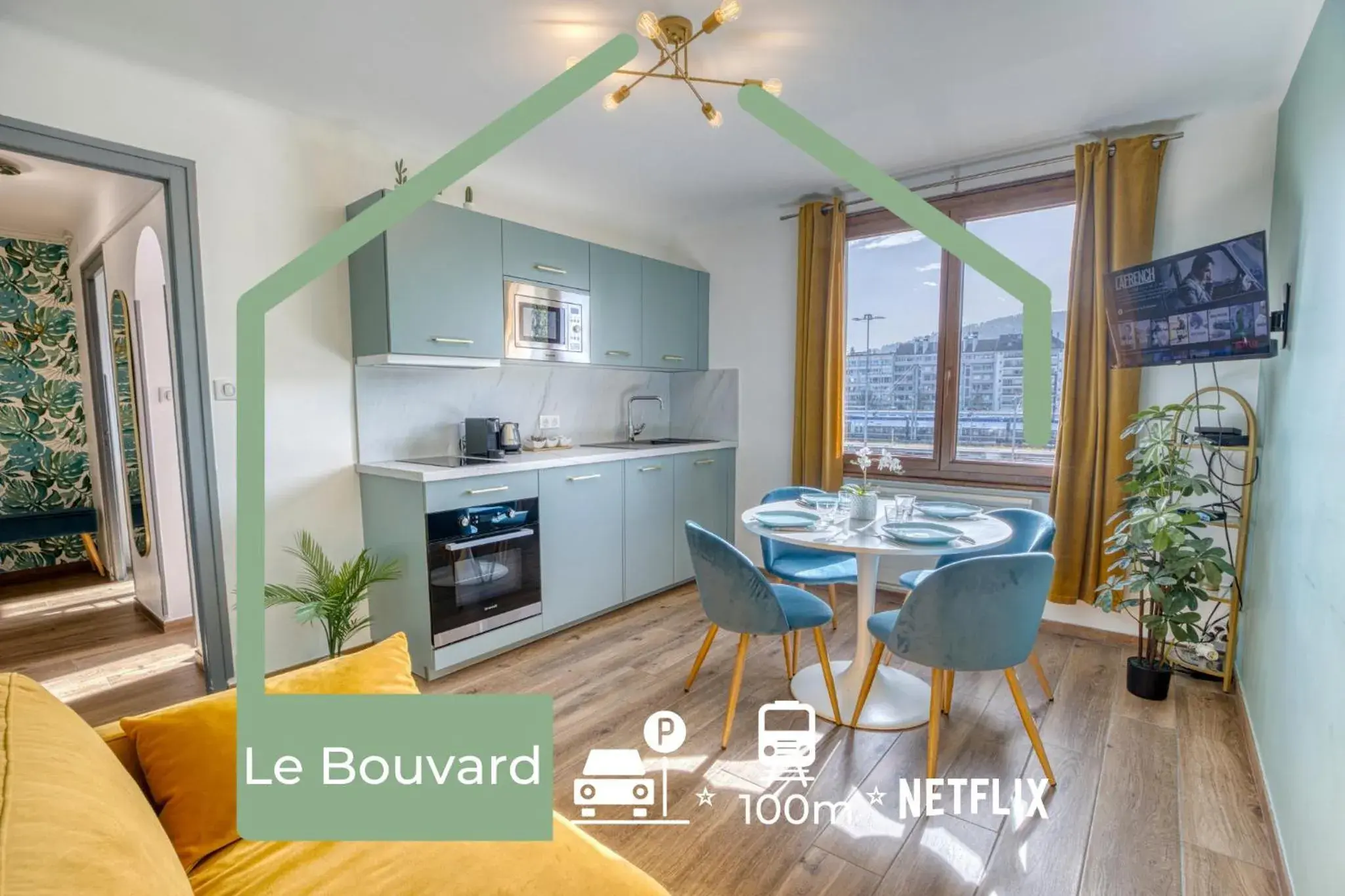Le Bouvard - MyCosyApart, Central Gare 100m, Netflix Le Bouvard - MyCosyApart, Central Gare 100m, Netflix