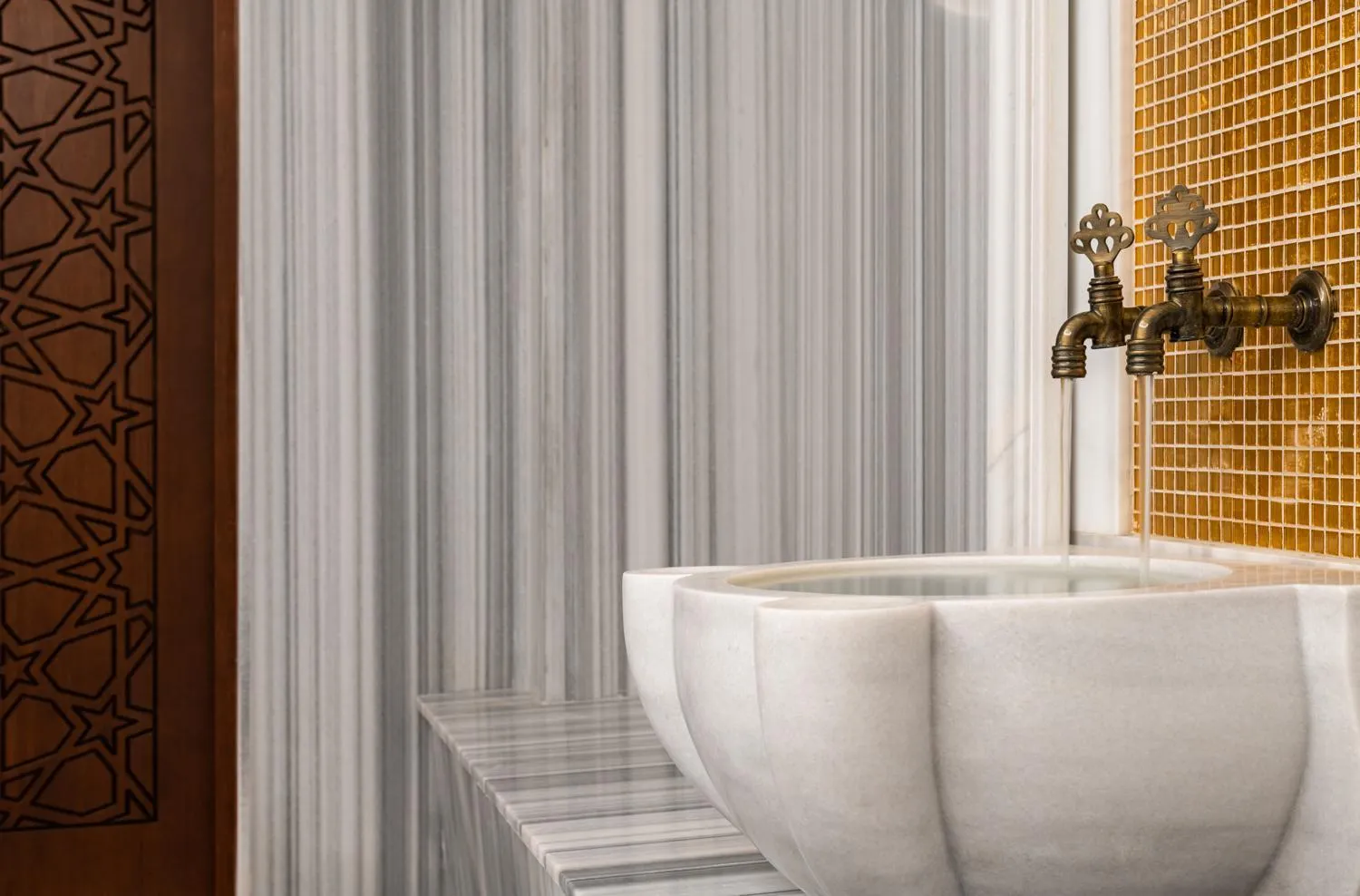 Steam room in Gleam Collection Hotel