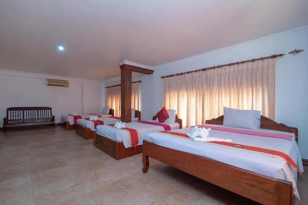 Photo of the whole room in Angkor Indian Hotel
