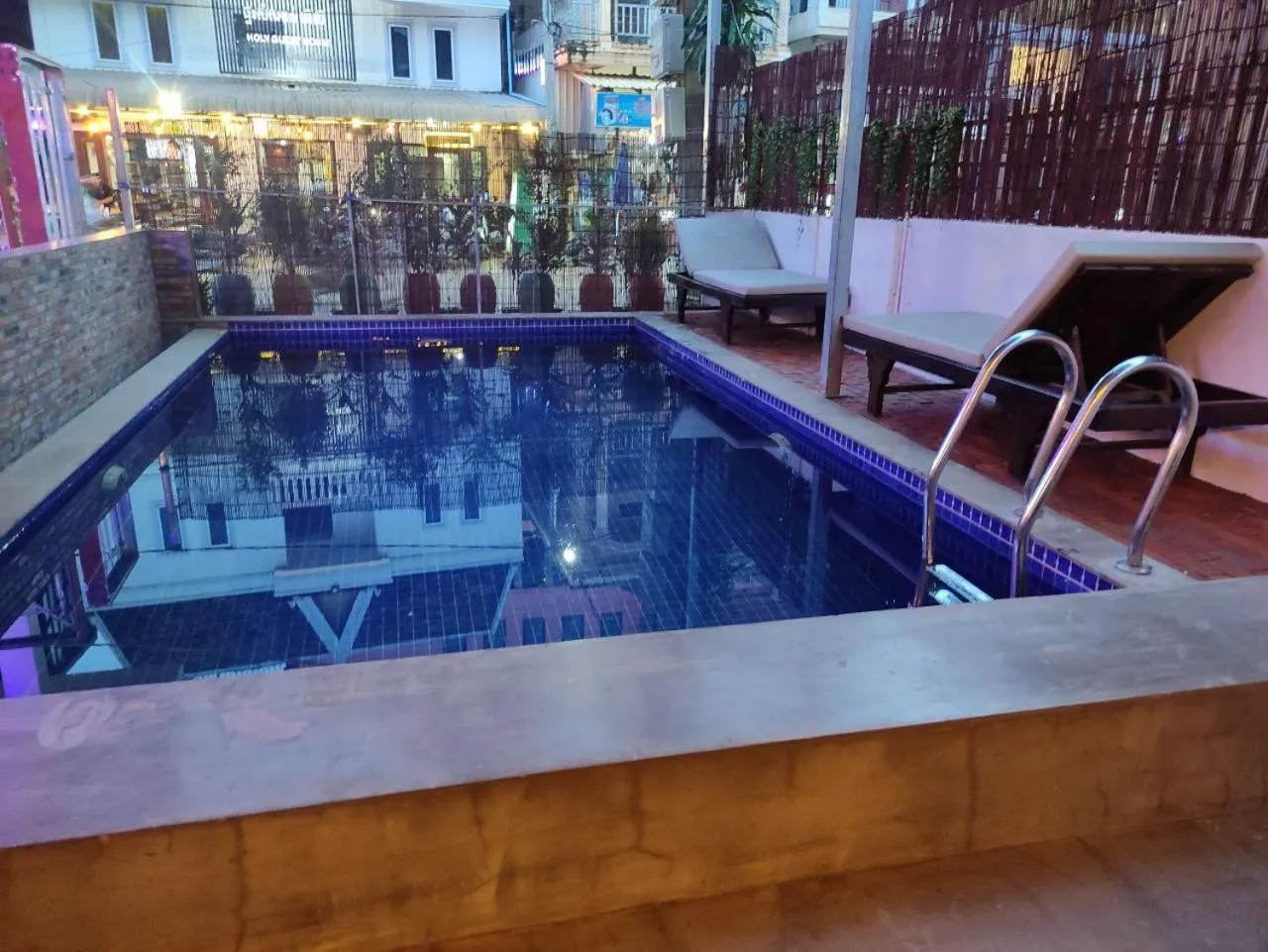 Swimming pool in Angkor Indian Hotel