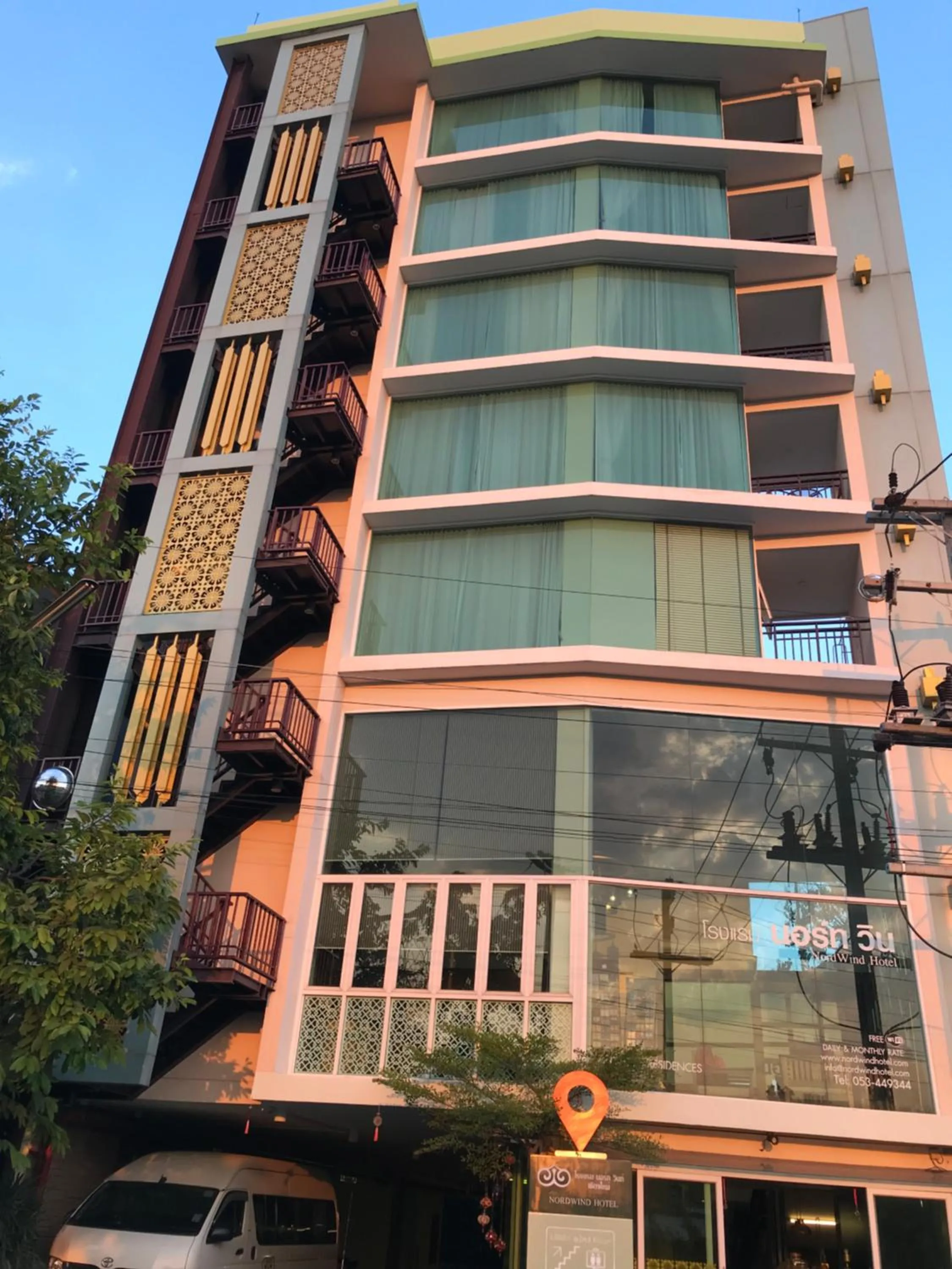 Property building in Nordwind Hotel