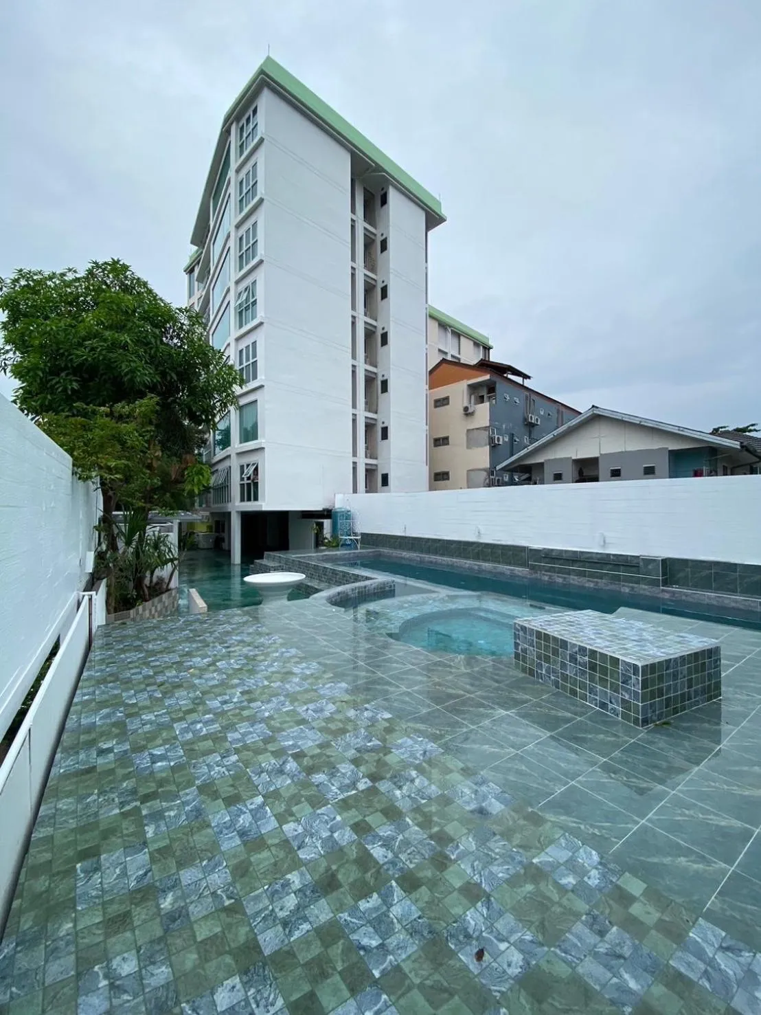 Swimming pool in Nordwind Hotel