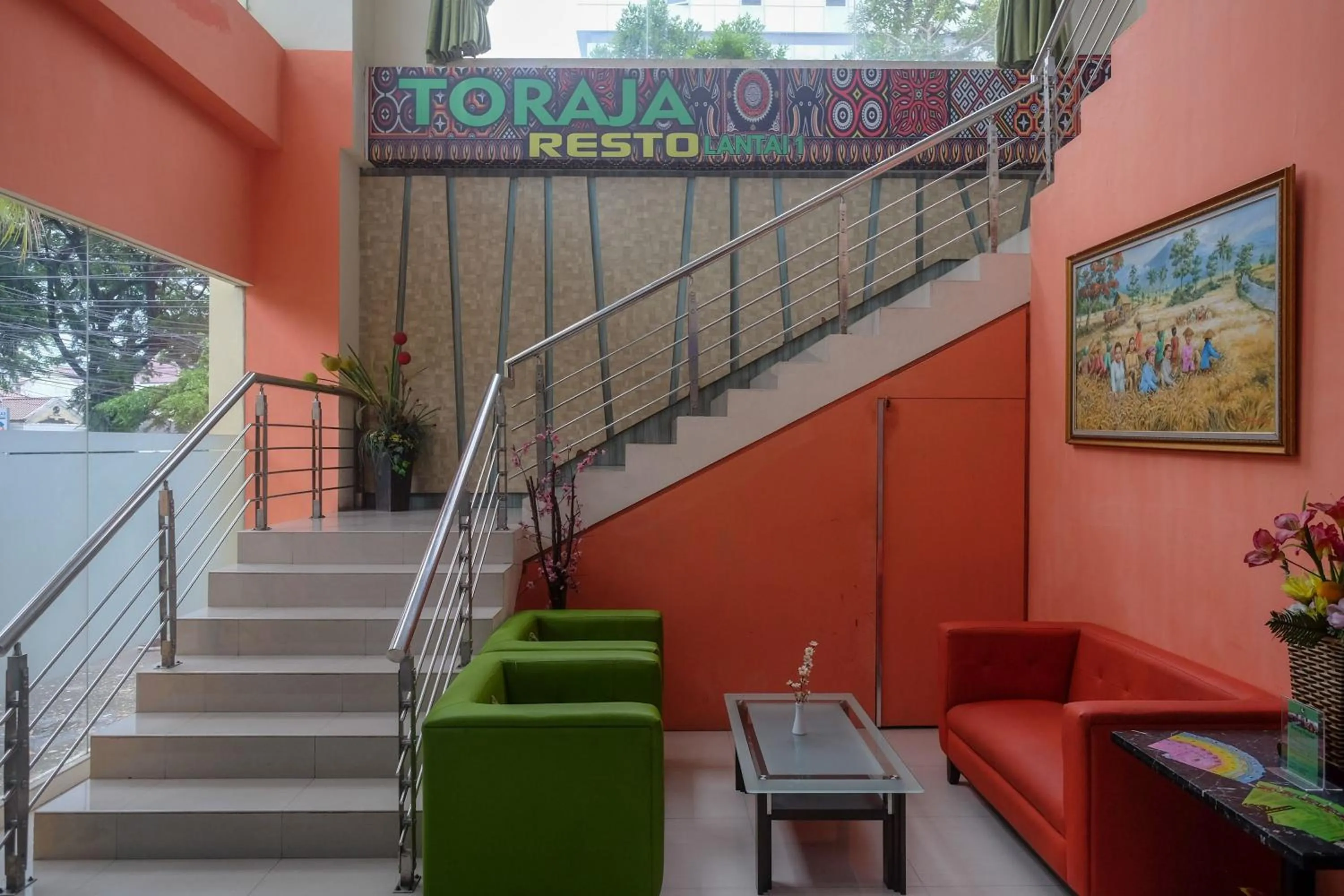 Living room in Sans Hotel Lynt Makassar