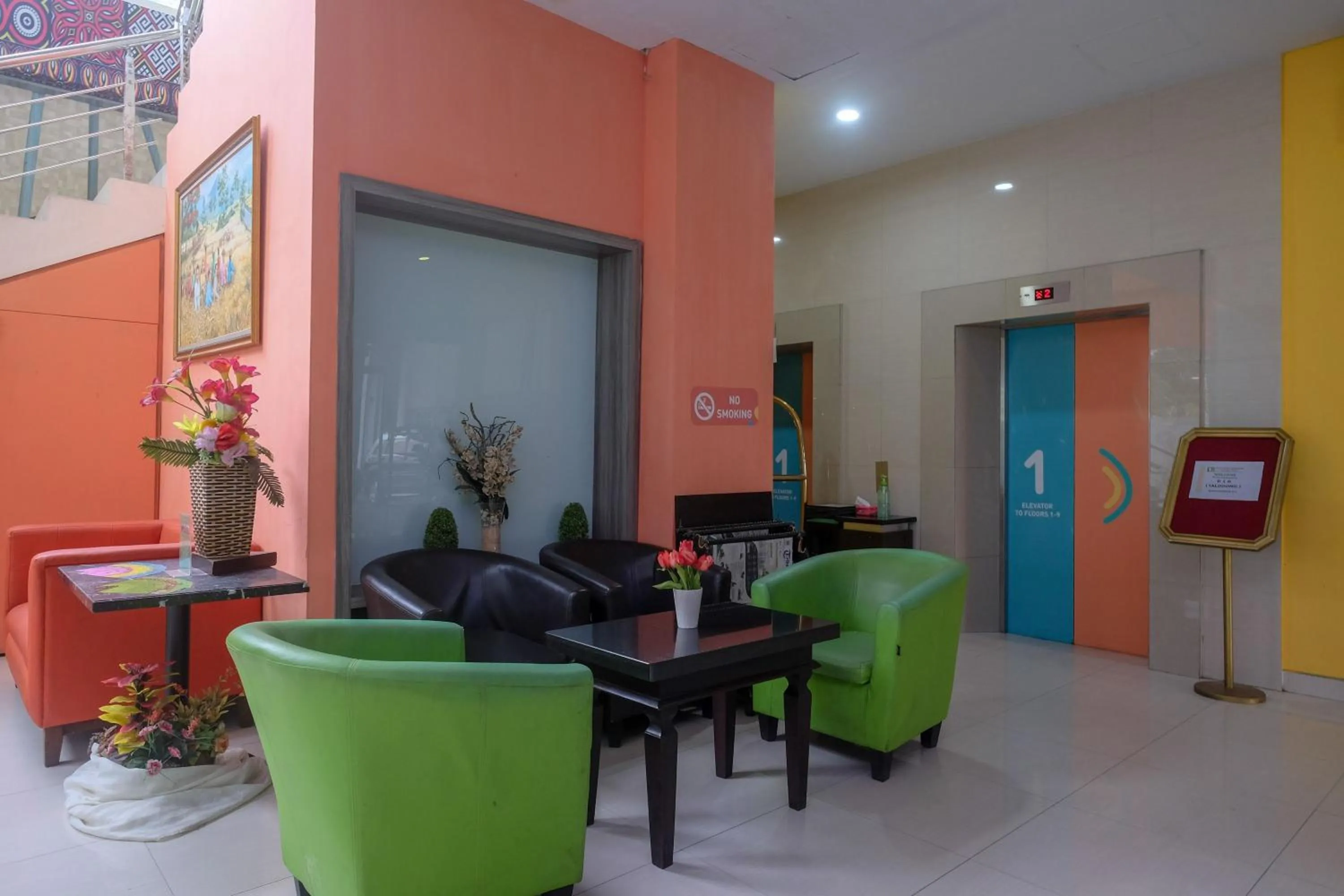 Living room in Sans Hotel Lynt Makassar