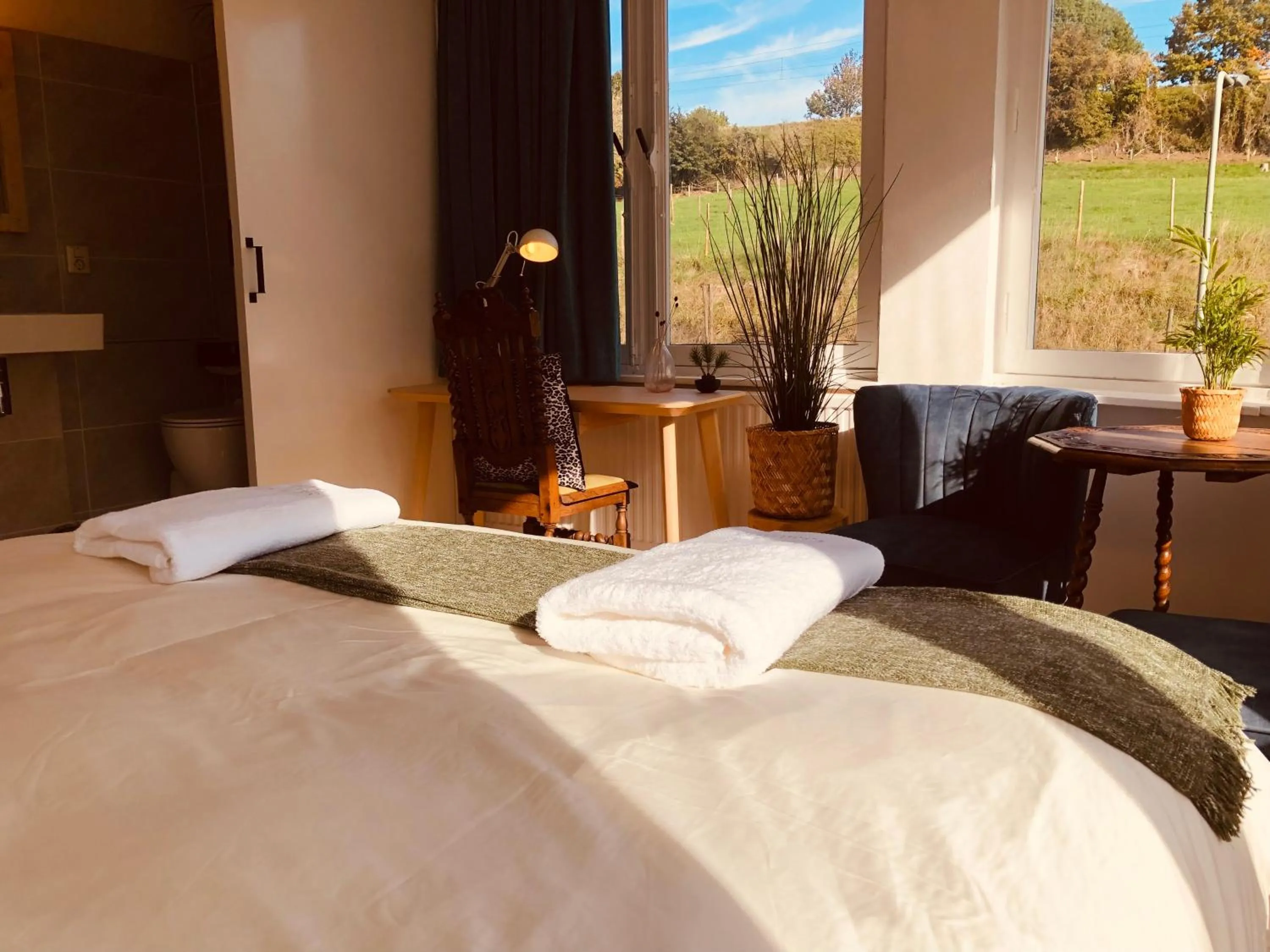 Bed in Geulzicht Hotel