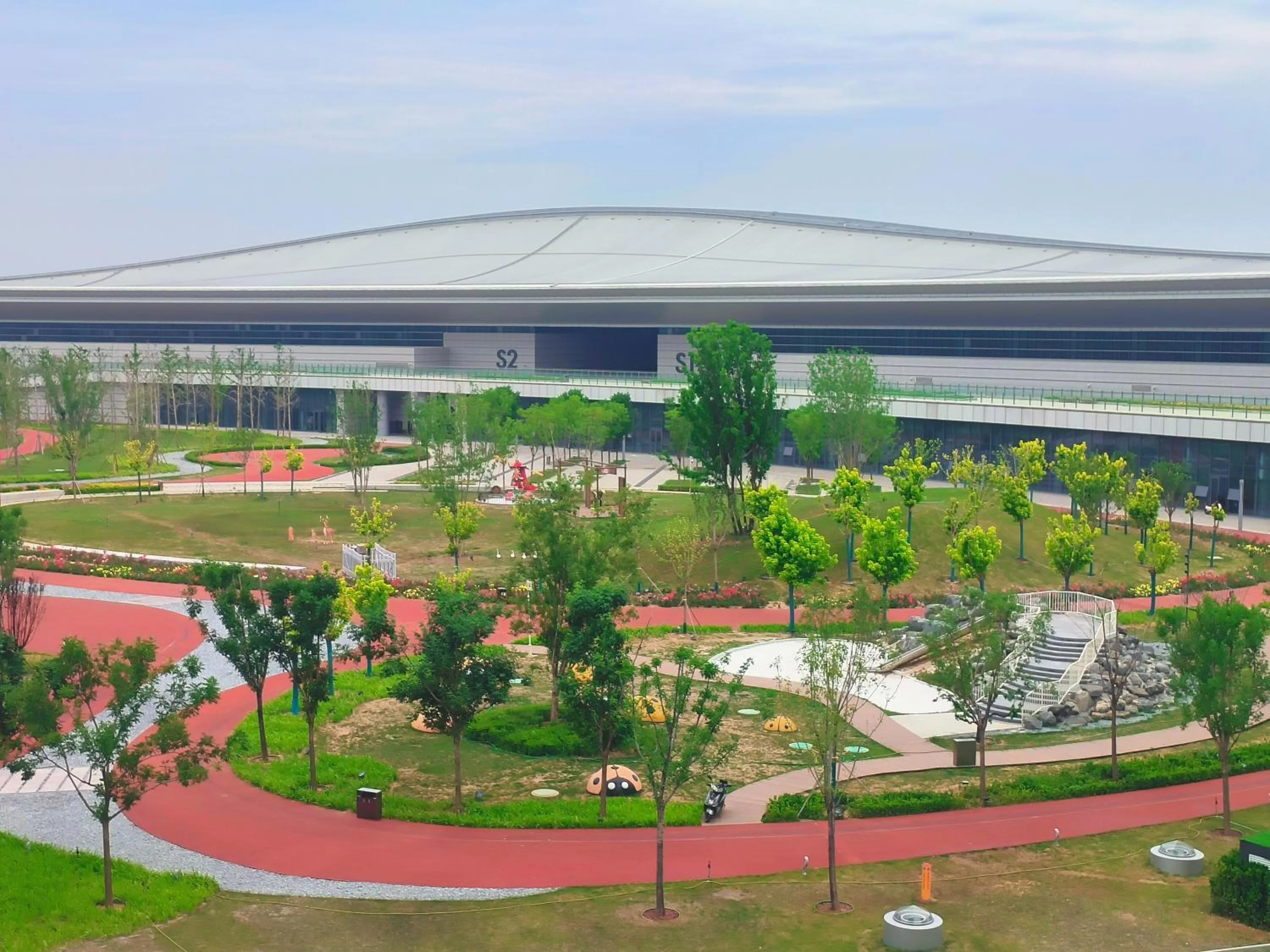 Children play ground in Wanda Jin Xiaohe Xincheng
