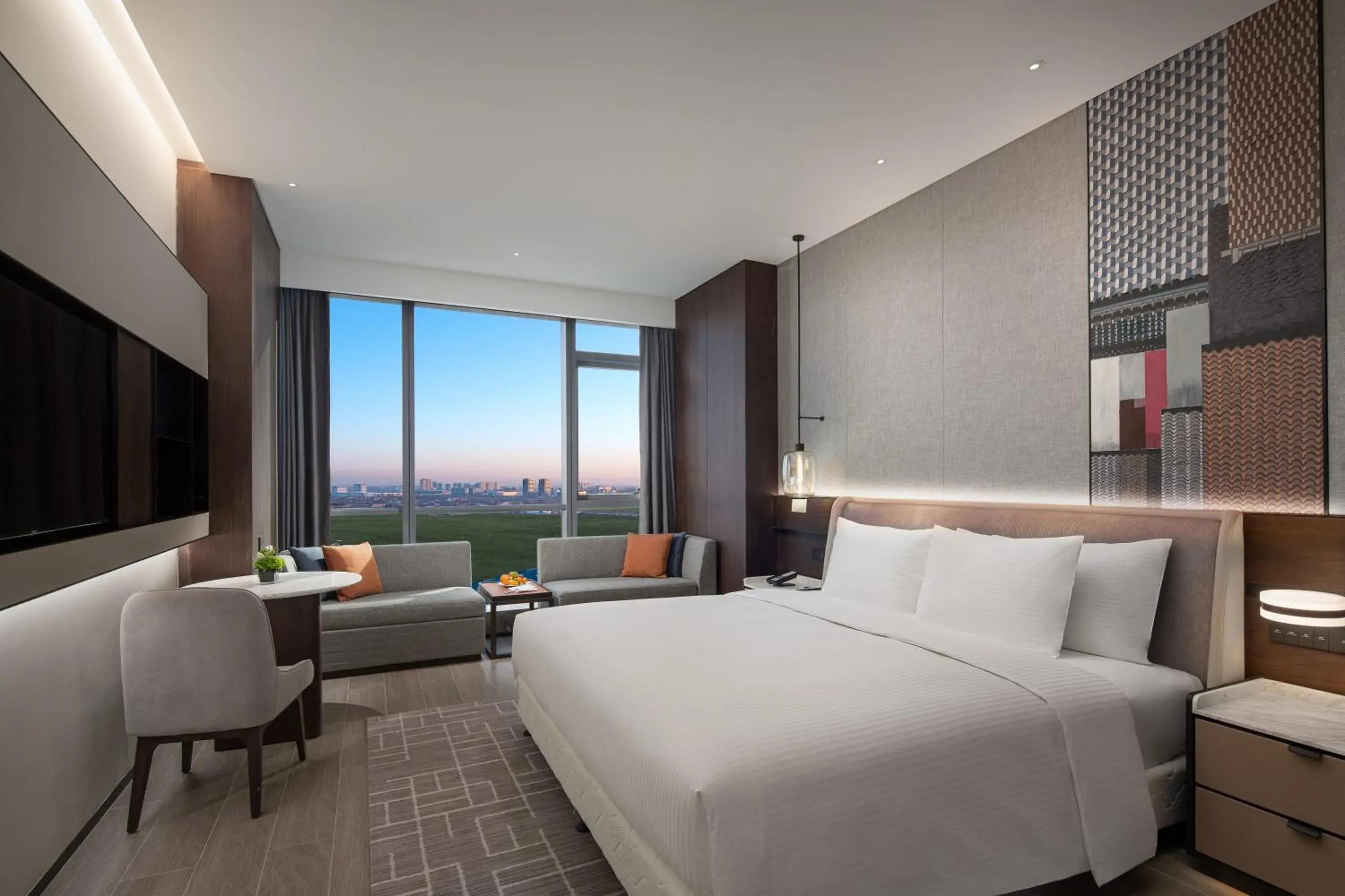 Deluxe Double Room in Wanda Jin Xiaohe Xincheng Deluxe Double Room in Wanda Jin Xiaohe Xincheng